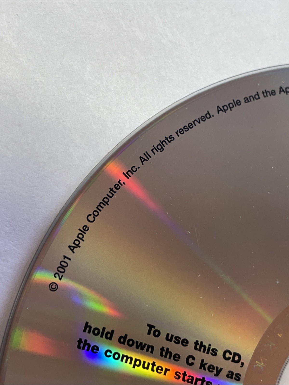 Apple Hardware Test For Diagnosing Hardware Problems 2001 V1.1