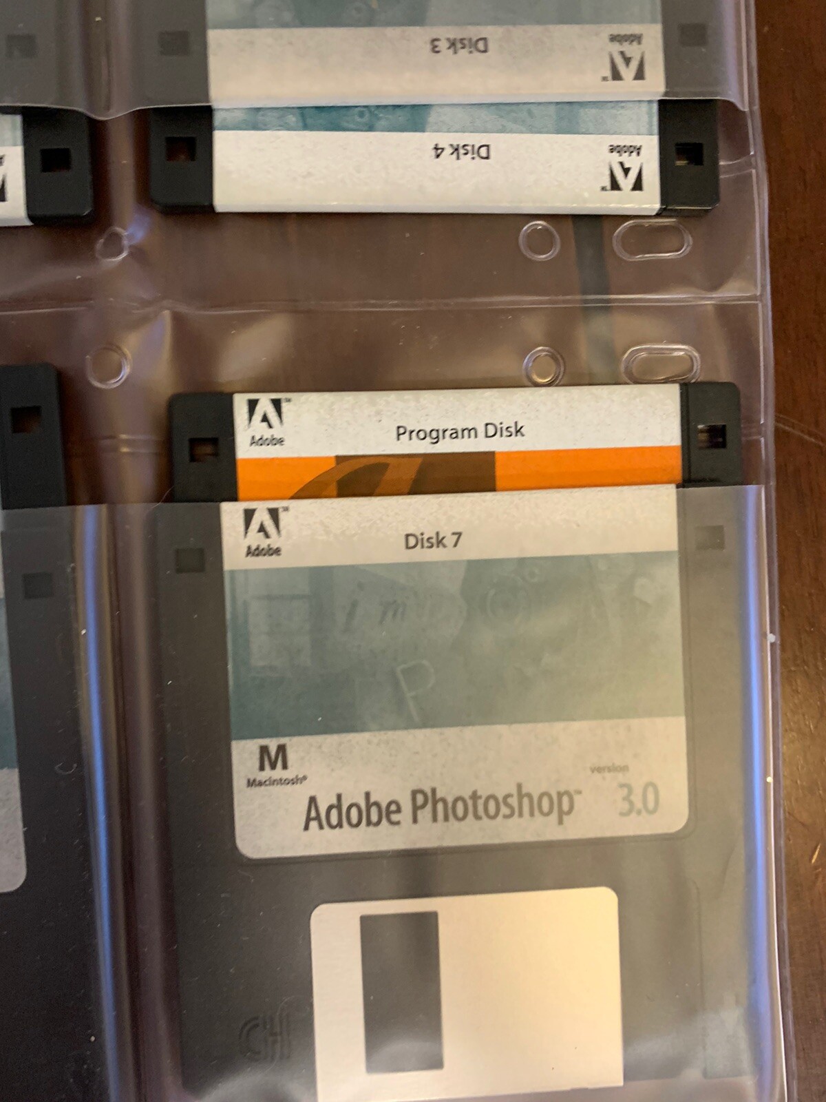 Adobe Photoshop 3.0 Adobe Illustrator 6.0 Bundle For Mac 3.5 inch Floppy 1993