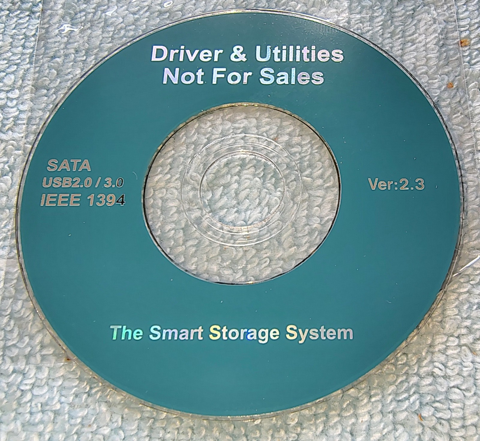 The Smart Storage System Driver Utilities CD Ver 2.3 SATA USB 3.0 IEEE1394 2011