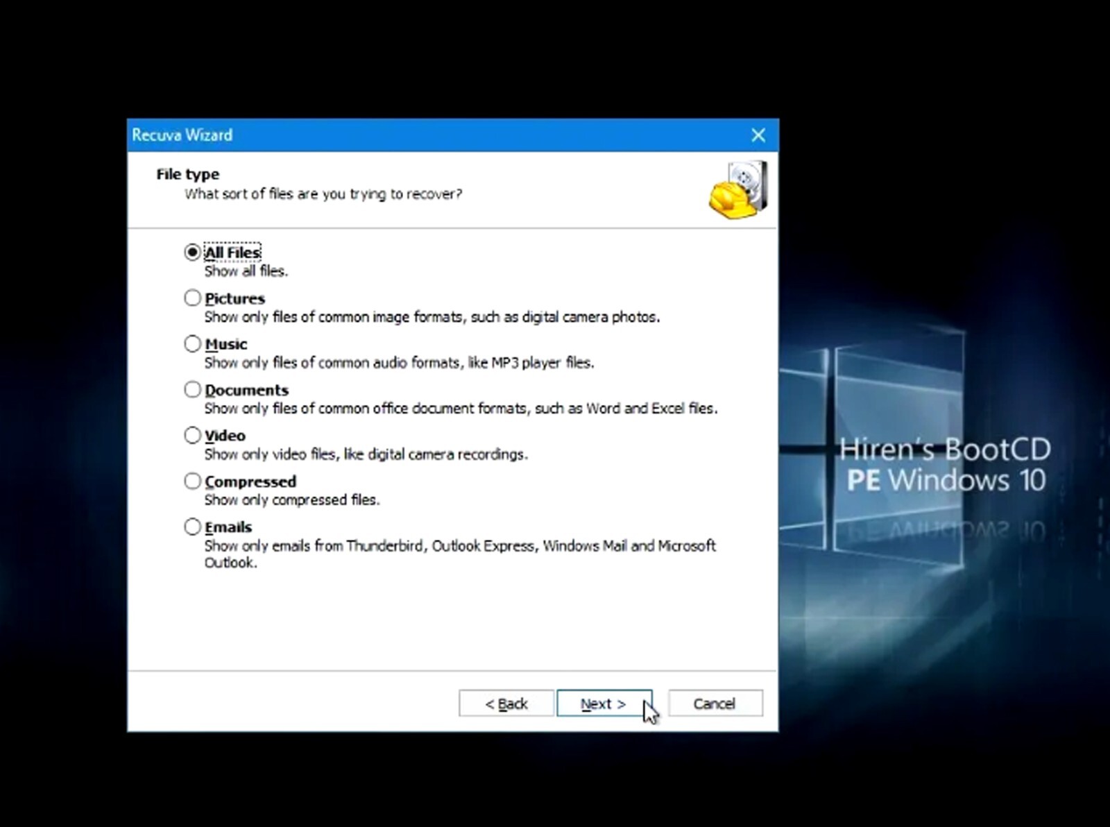 Hiren’s Boot CD/DVD•Windows Recovery•HDD,SSD Repair&Clone•Virus Removal & More