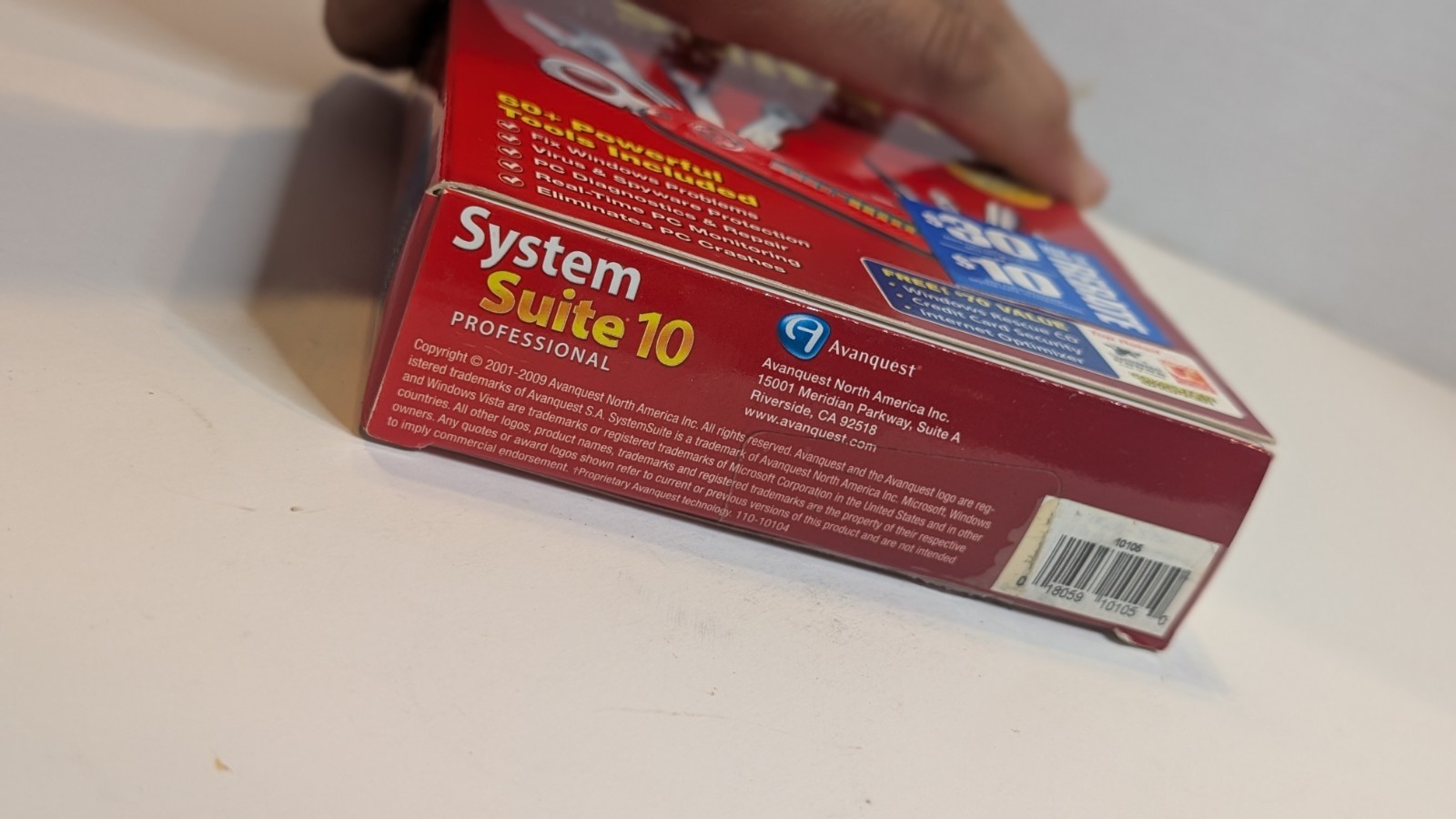 Avanquest System Suite 10 Professional PC Tune Up Repair Security Software 3 PC
