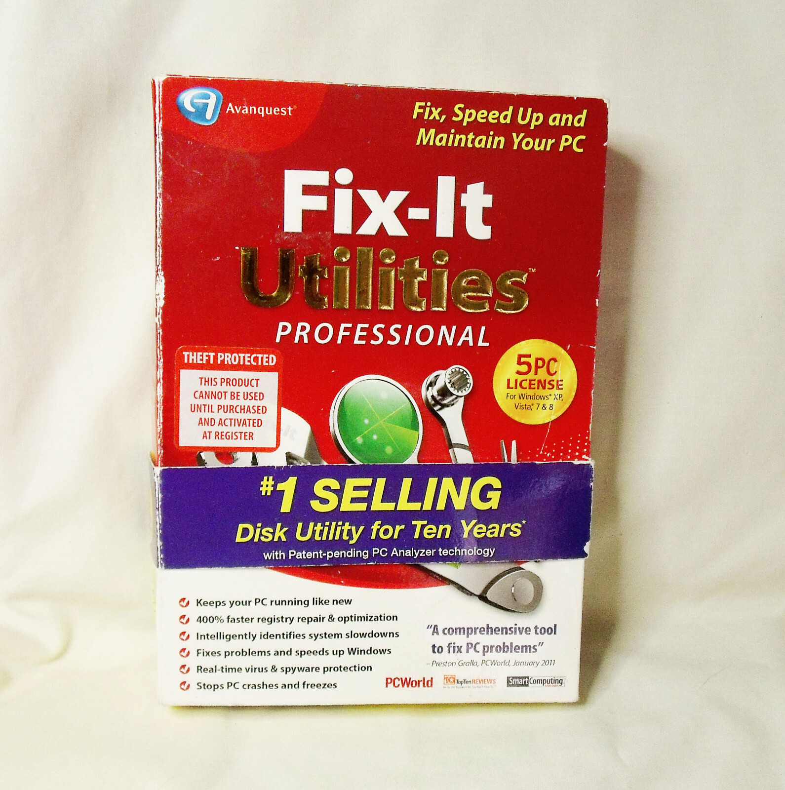 Fix-It Utilites Professional (Windows XP. Vista, 7, 8) 5 PC License