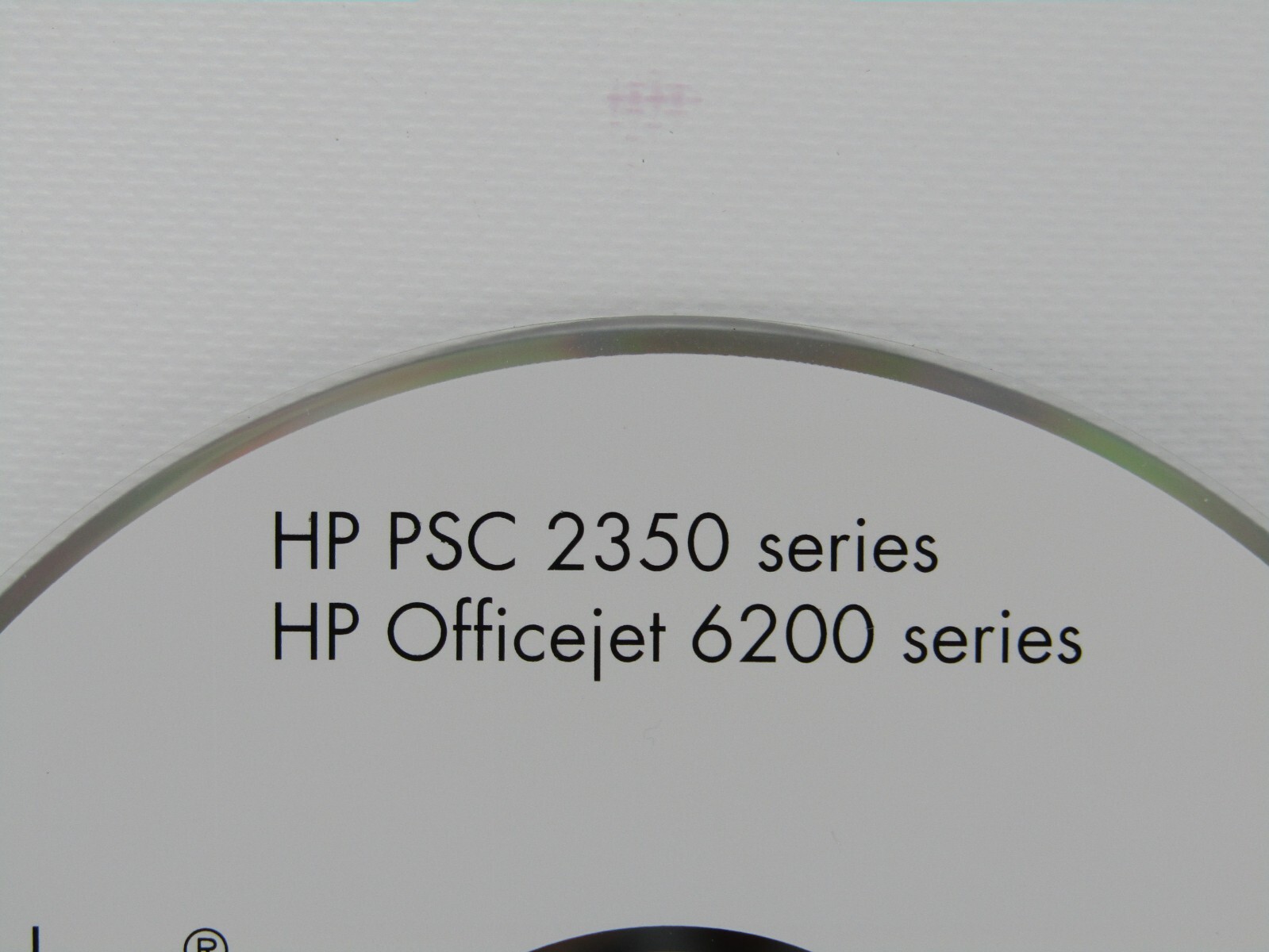 HP PSC 2350 SERIES / HP OFFICEJET 6200 SERIES SOFTWARE SET UP DISK