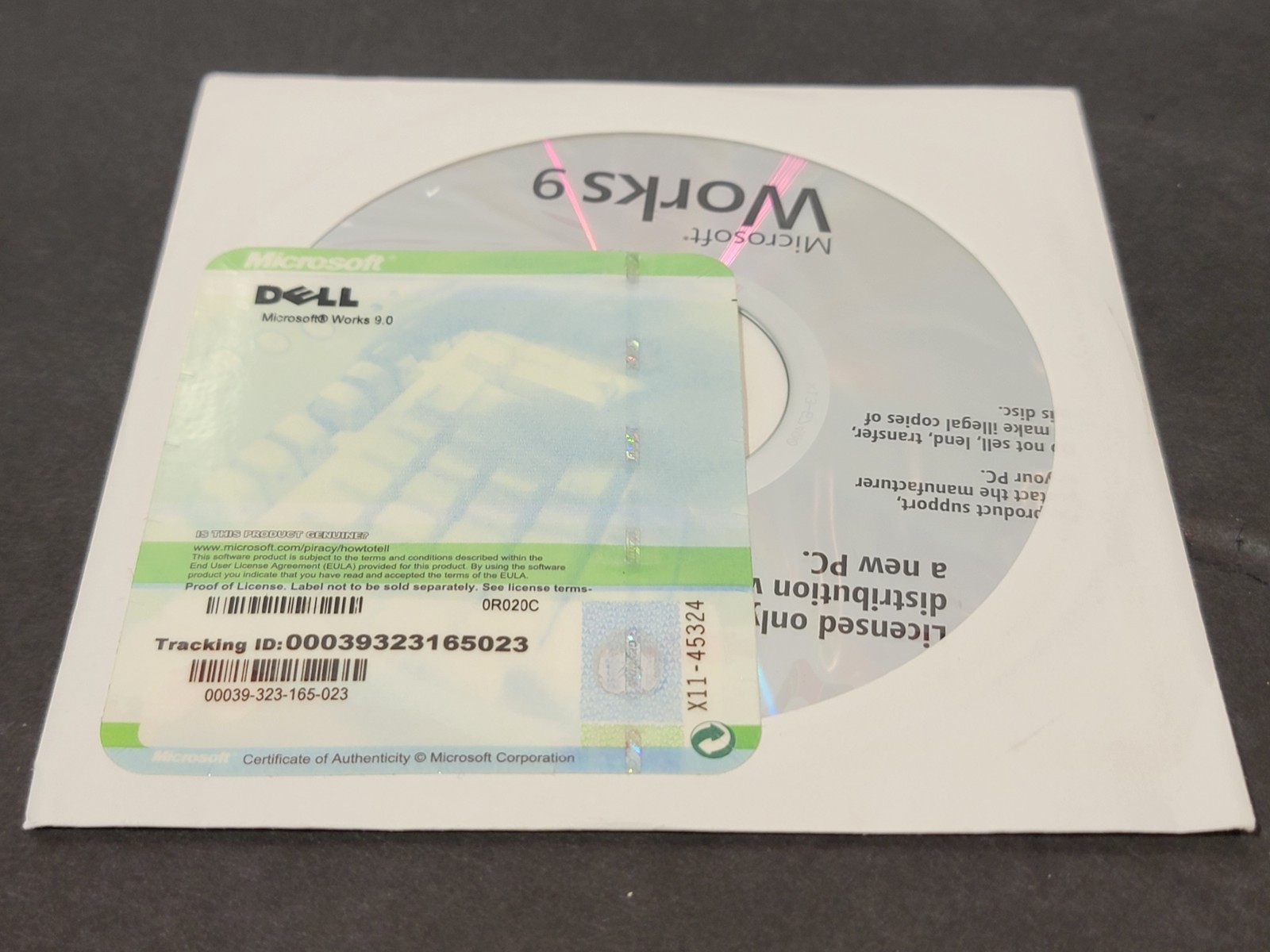 Dell Inspiron 1012 Drivers Utility Reinstall Disk, Works 9, ROXIO, Word NEW