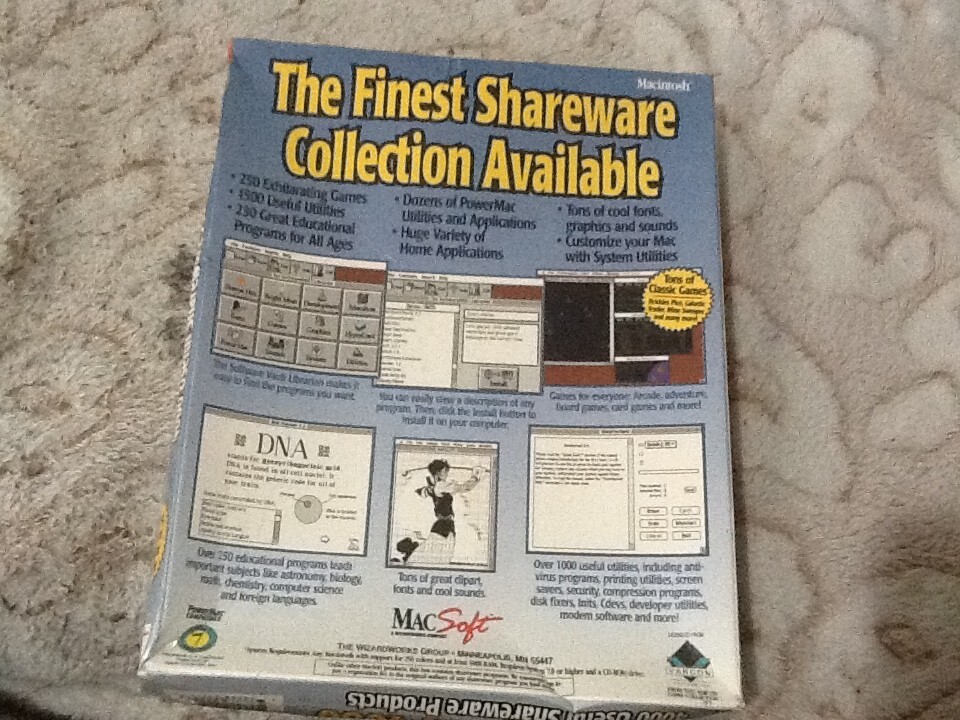 Macintosh CD-Rom Software VAULT 4000 Mac New Sealed MACSOFT VERY RARE