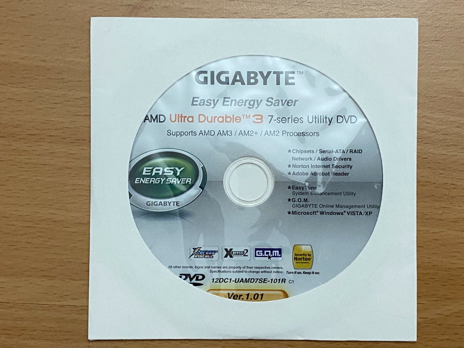 Gigabyte GA-MA79GPM-UD2H User Manual, Hardware Installation Guide & Drivers DVD