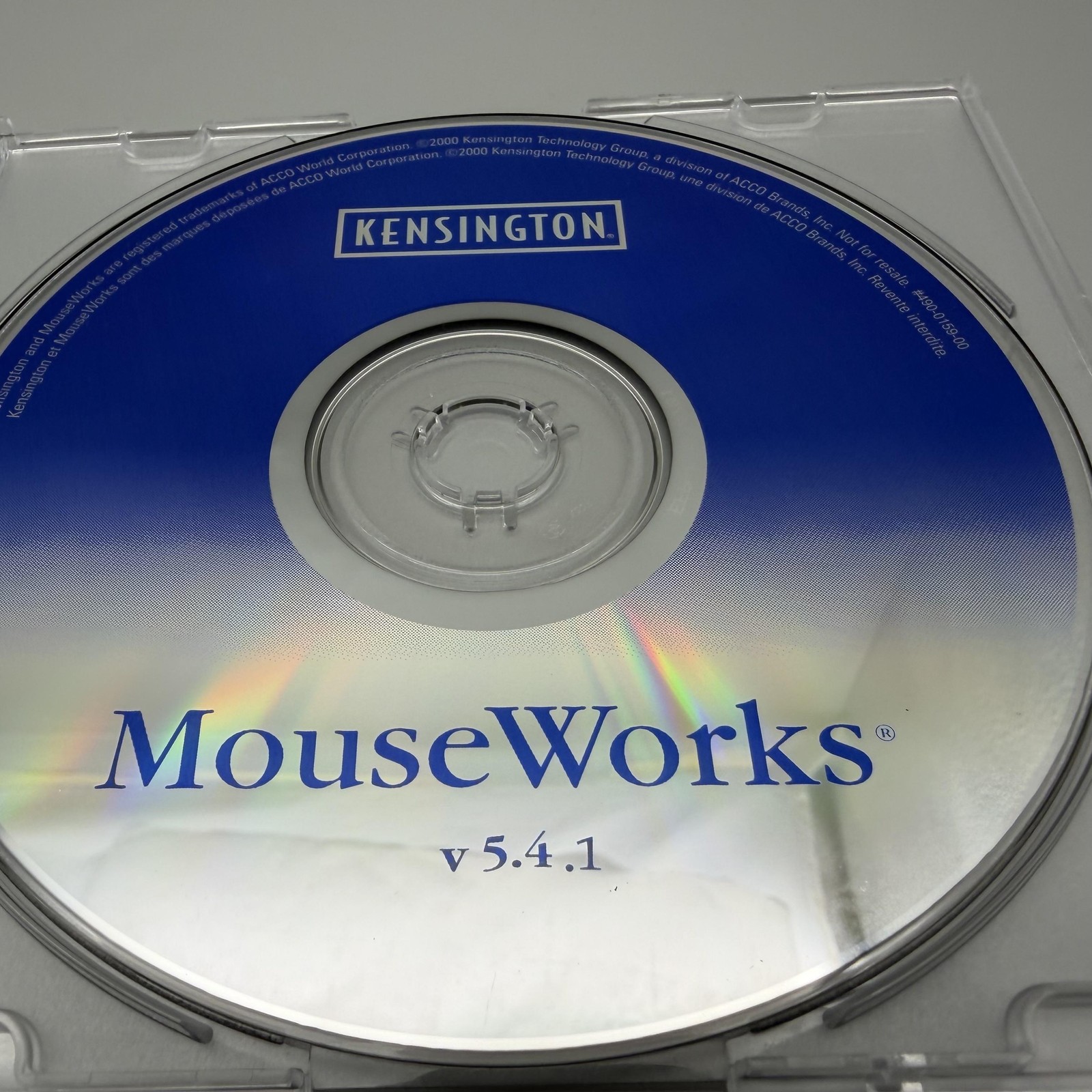 Vintage 2000 Kensington MouseWorks V5.4.1 Driver Utility CD-ROM
