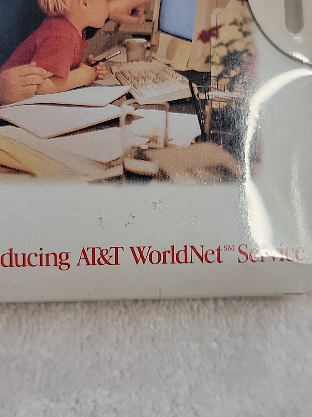AT&T WorldNet Service 3.5″ installation diskettes Windows version 1996 Netscape