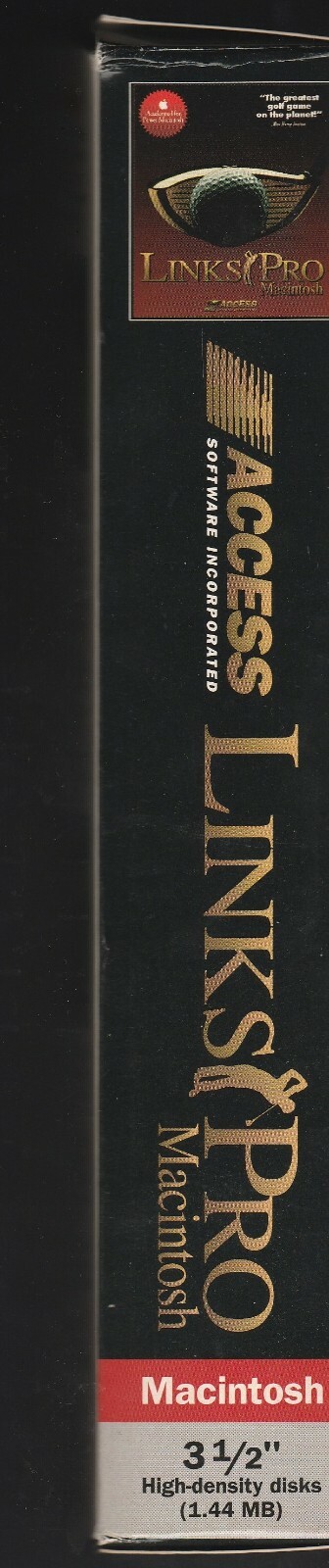 Links Pro Macintosh CD-Rom by ACCESS Software, Inc. 1994