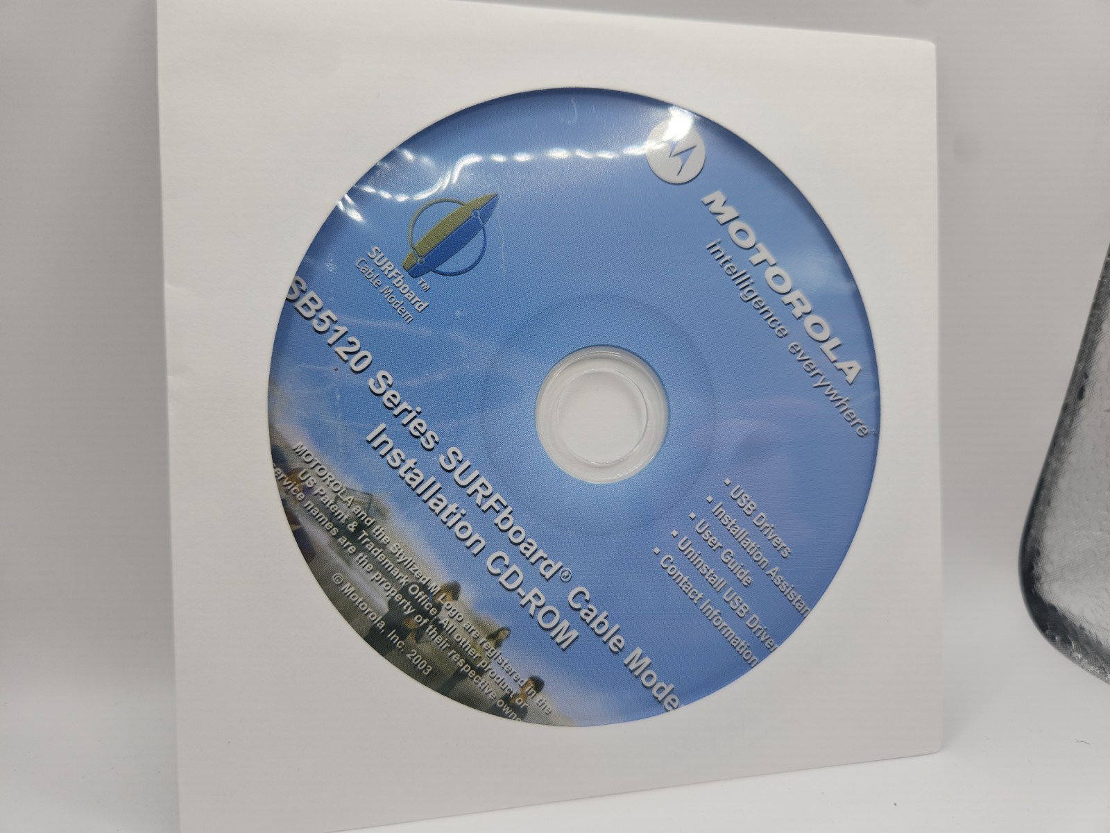 Motorola SB5120 Series Surfboard Cable Modem Installation CD-Rom Drivers