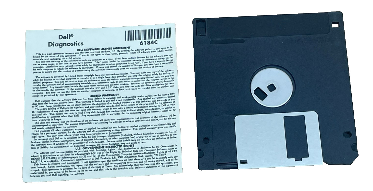 Dell English Diagnostics Version 3.98A P/N 8184C Rev A00