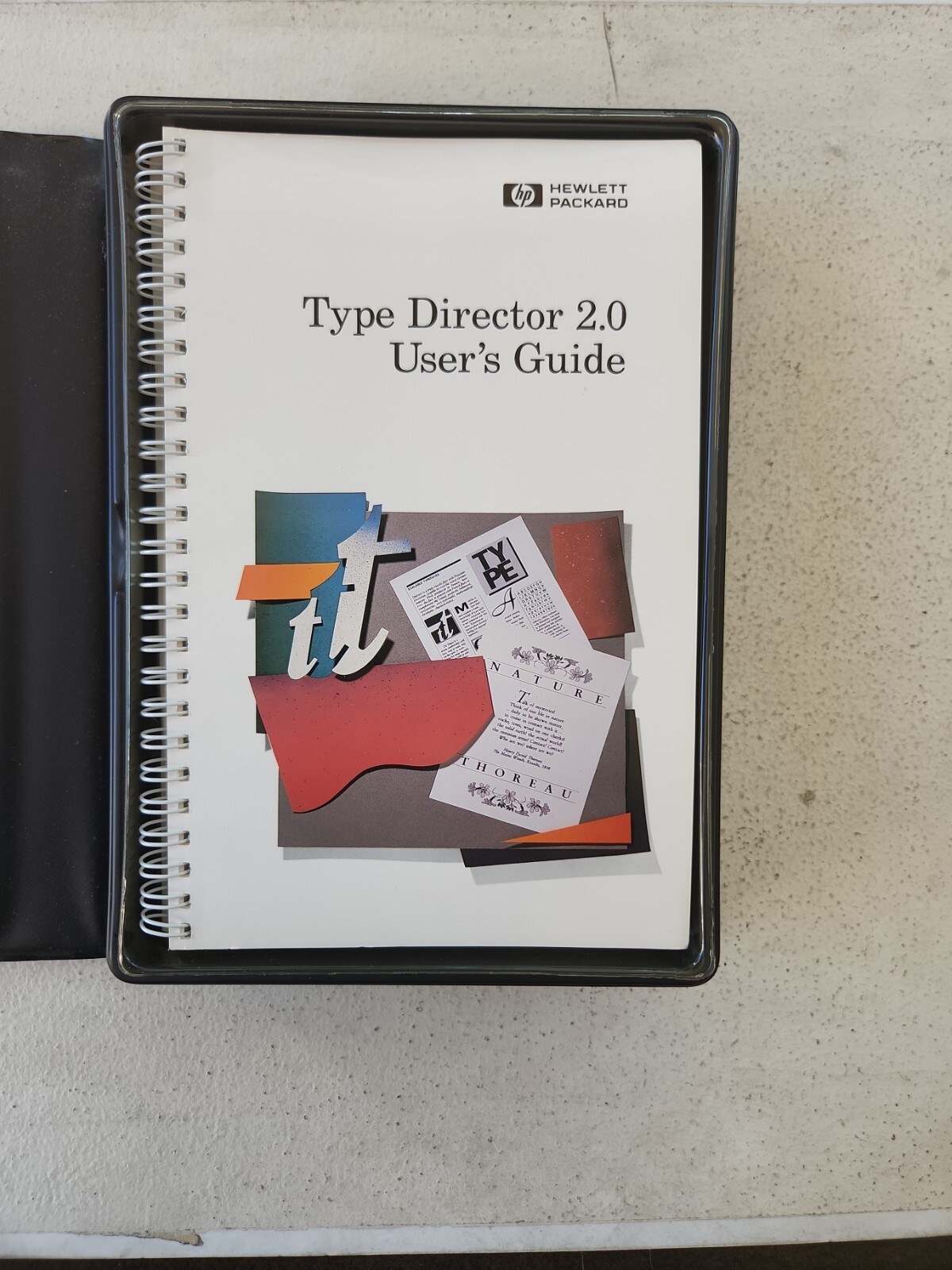 Hewlett-Packard Type Director 2.0 Font Management Program Upgrade Kit -Vintage