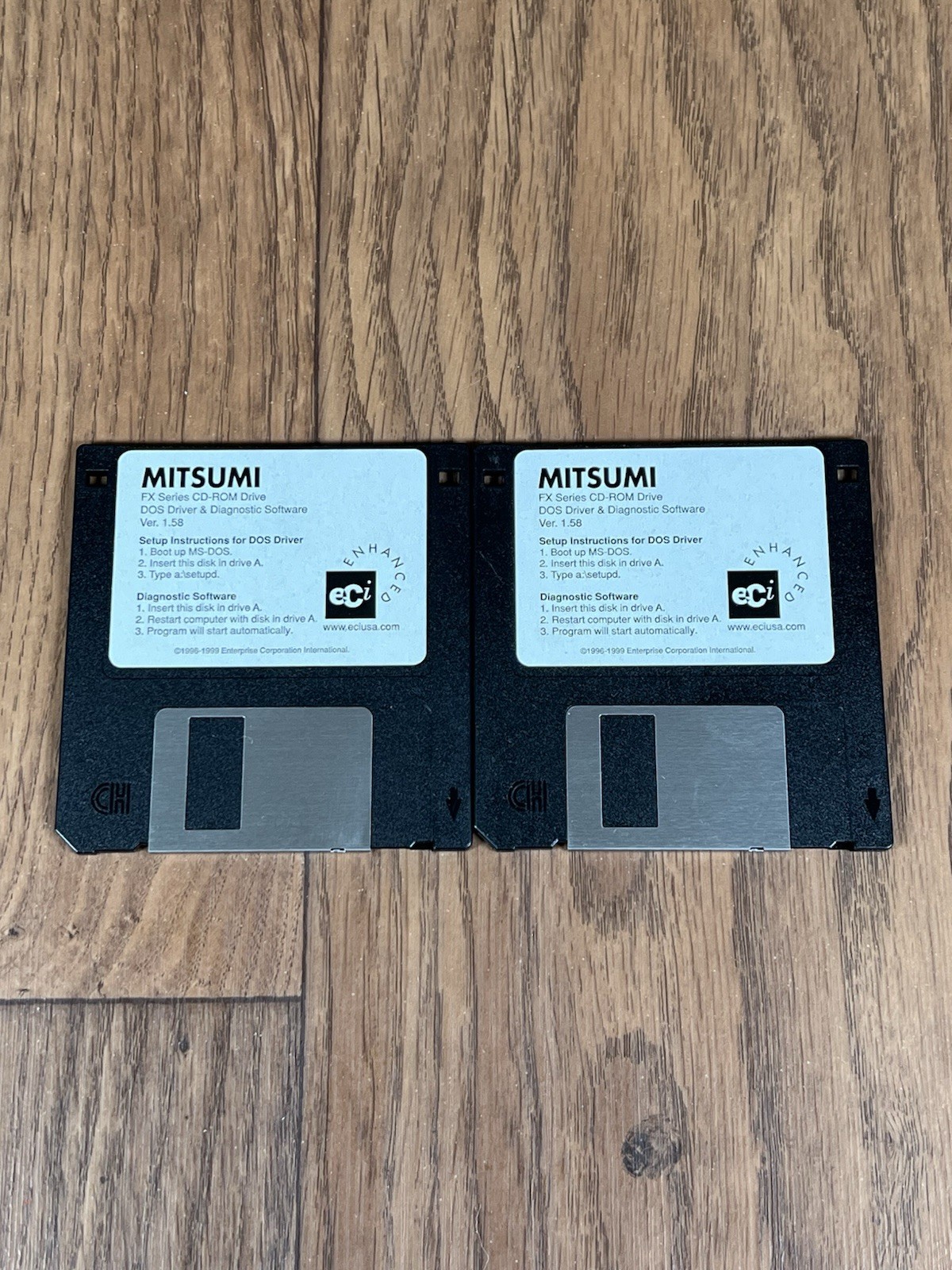 MITSUMI FX Series CD-ROM Drive DOS Driver & Diagnostic Software Ver. 1.58