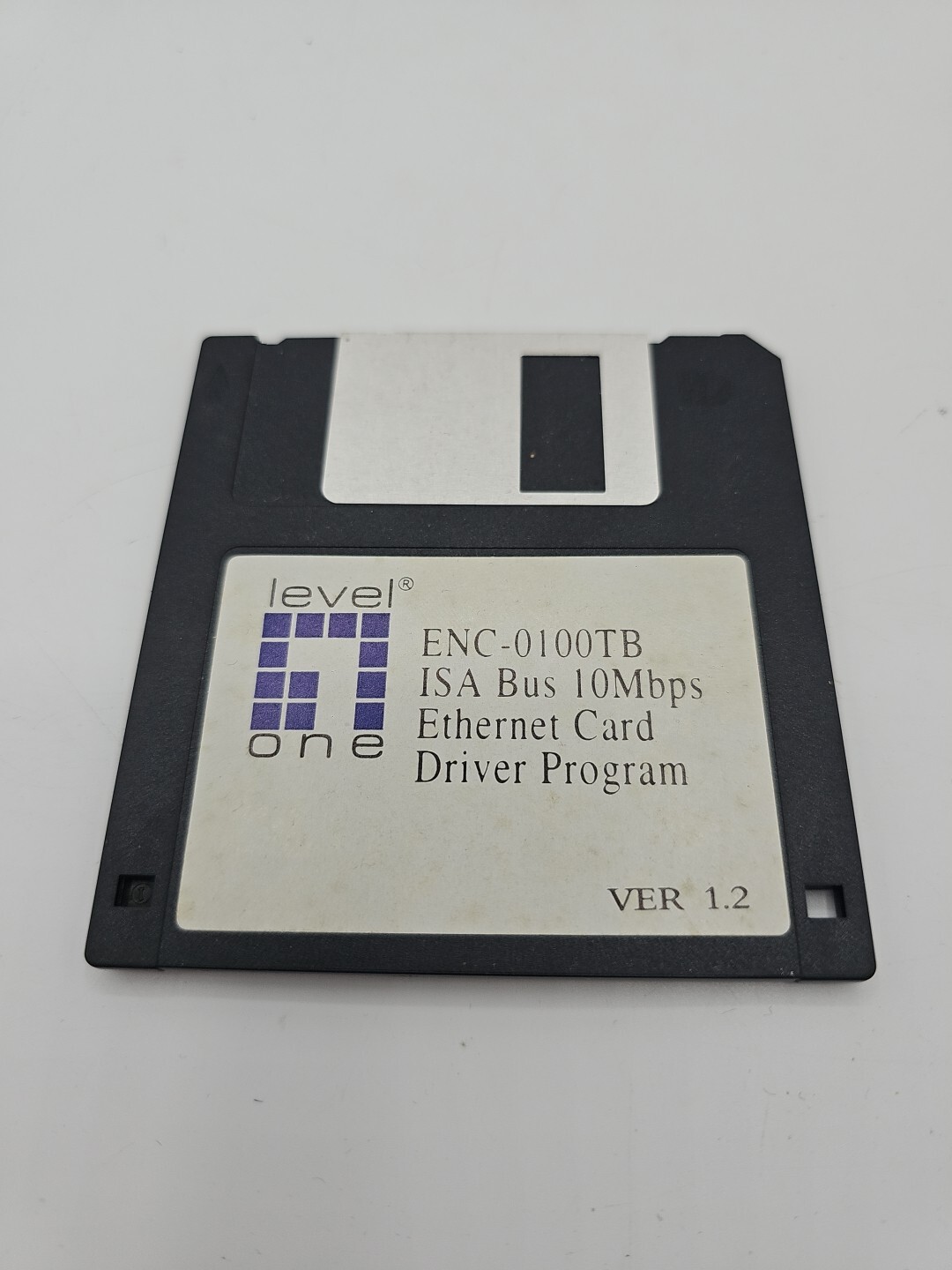level One ENC-0100TB ISA BUS 10Mbps Ethernet Card Driver Progam Floppy disk