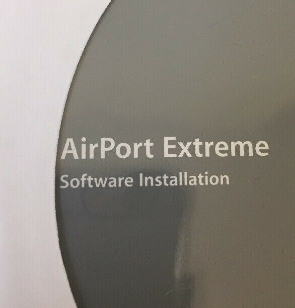 2004 Macintosh Mac AirPort Extreme 3.4 Application Software Installation CD Disc