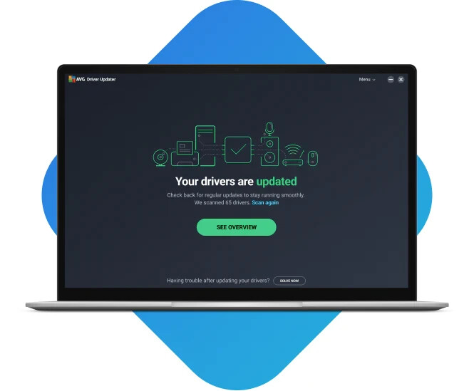 AVG Driver Updater 1 Device 1 Year Subscription (Windows Only) Deliver by EMAIL