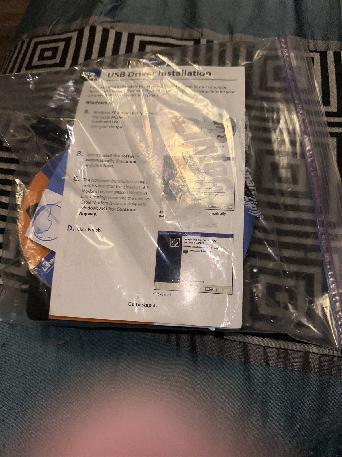 USB driver installation