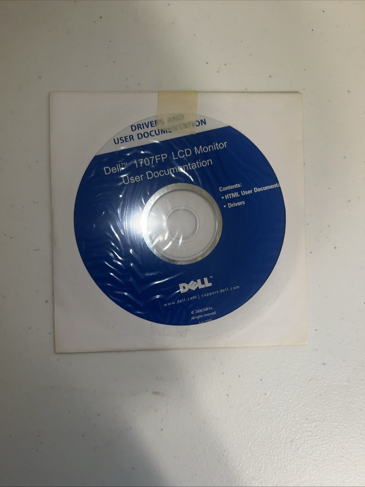 Drivers & User Documentation Dell E176FP Color Monitor Disc Only $1.99 Shipping