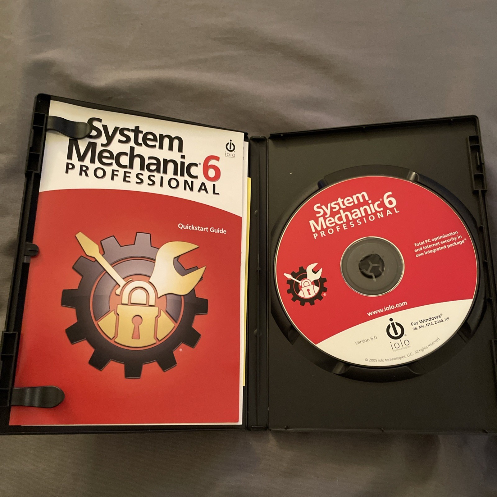 iolo System Mechanic 6 Professional Windows PC CD-Rom