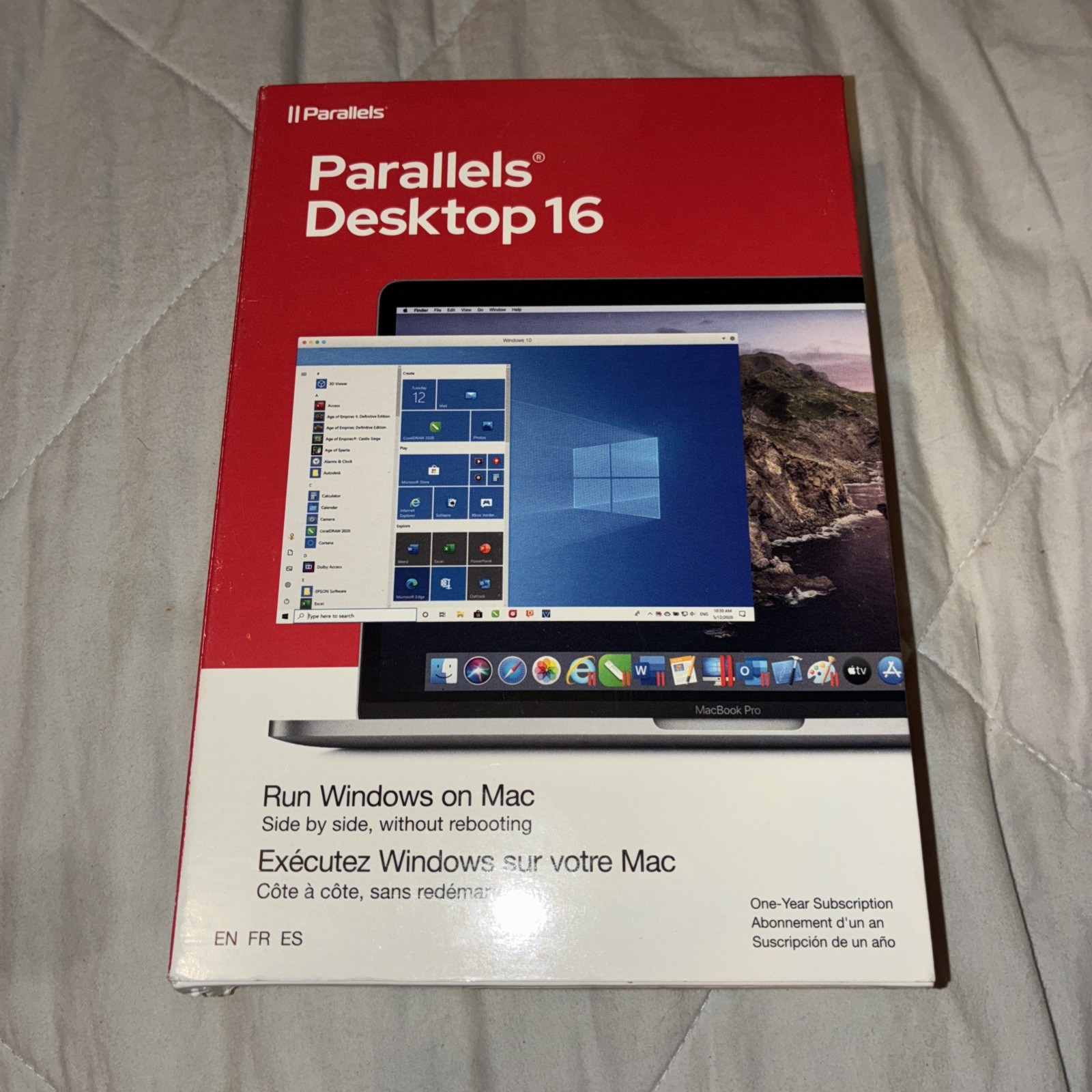 Parallels Desktop – Box pack (1 year) – 1 user – Mac – North America