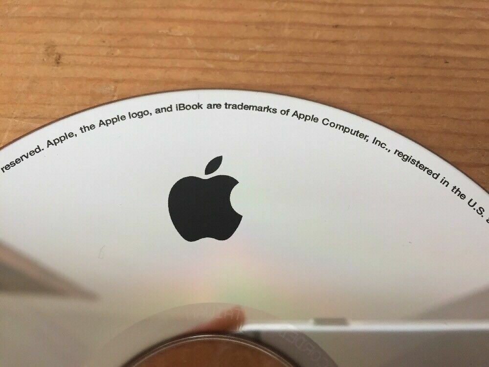 Mac Macintosh iBook Hardware Test 1.2.3 Software System Diagnostic CD-ROM Disc