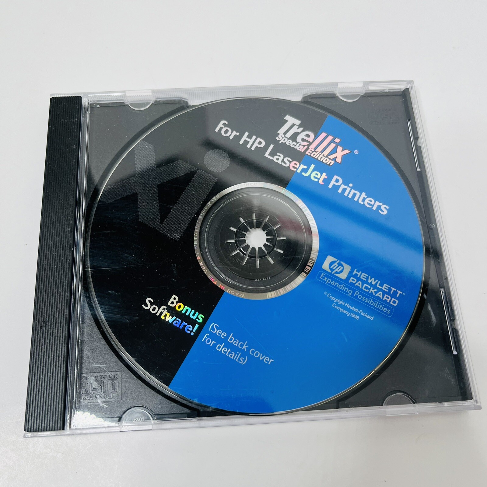 Trellix Hewlett Packard HP LaserJet Printers Windows 95 98 & NT 4.0 Cd-rom 1998