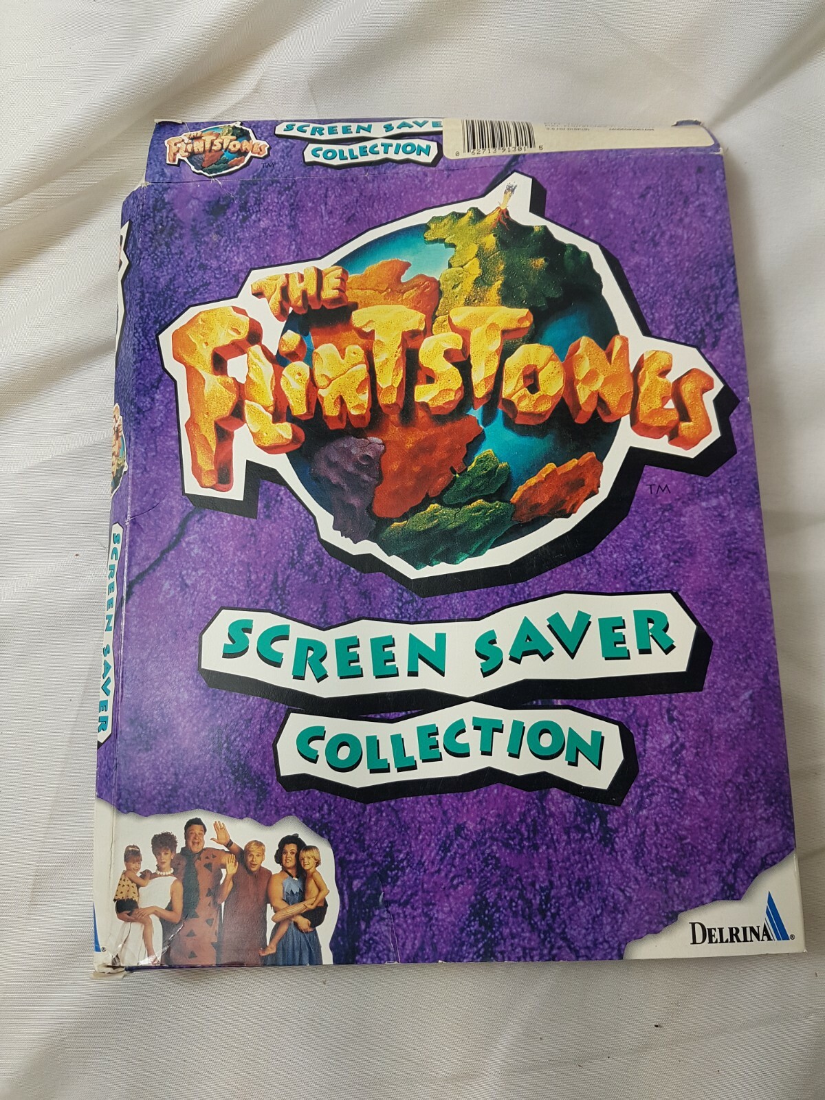 Flintstones Screen Saver Collection Big Box 1994 PC computer complete