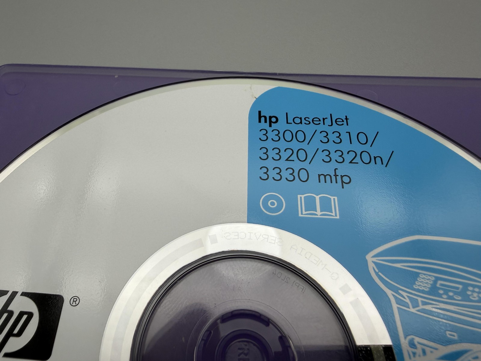 Vintage HP LaserJet 3300 3310 3320 3320n 3330 MFP Driver Software CD-ROM v1.0