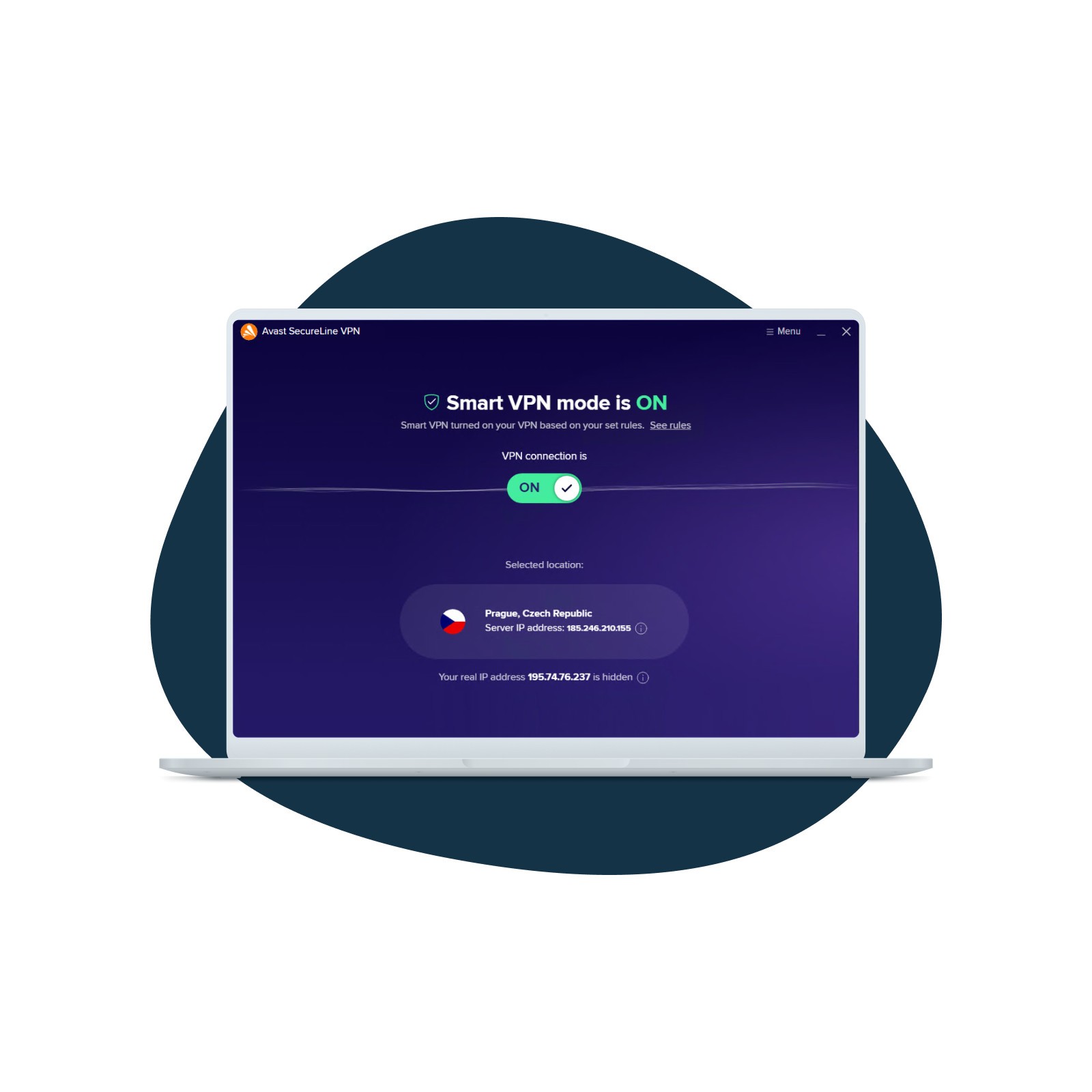 Avast SecureLine VPN 2026 | 1 Year 10 Devices | PC Mac Phone | Download