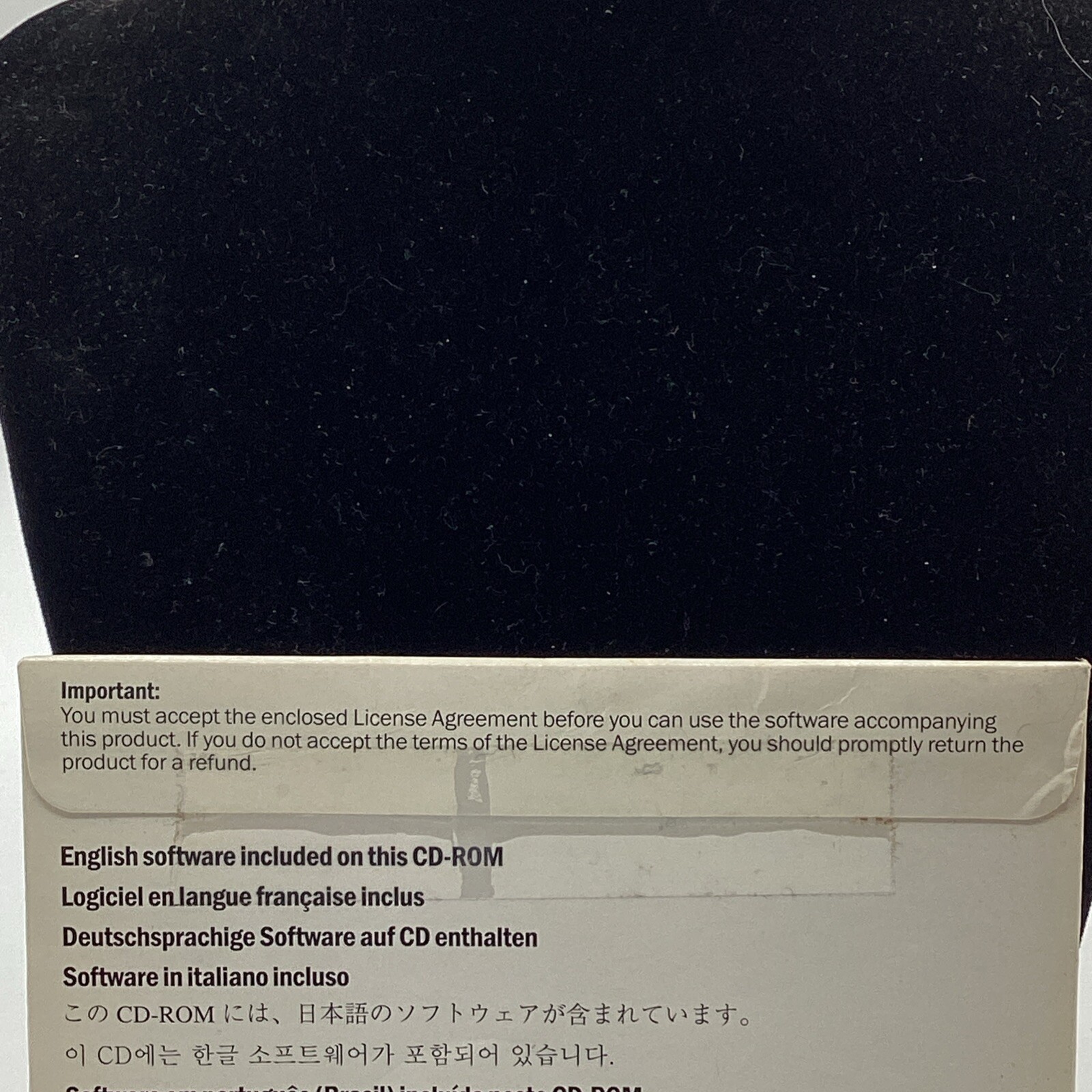 SEALED 1999 Microsoft IntelliType Pro Keyboard Software CD Set X04-84502