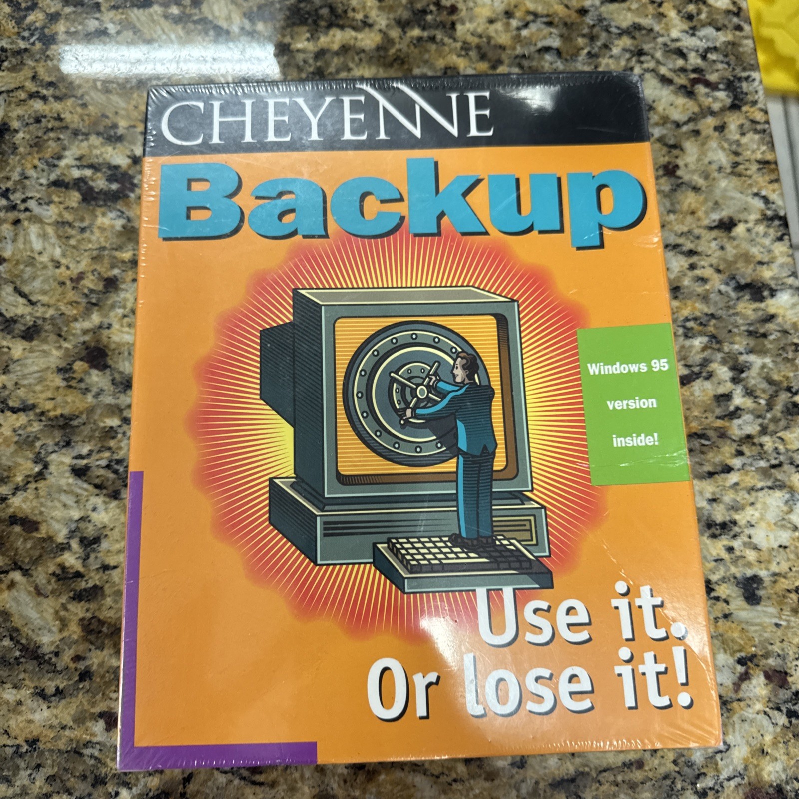 Vintage Cheyenne Backup Software for Microsoft Windows ‘95 PC CD-ROM 1991 NEW