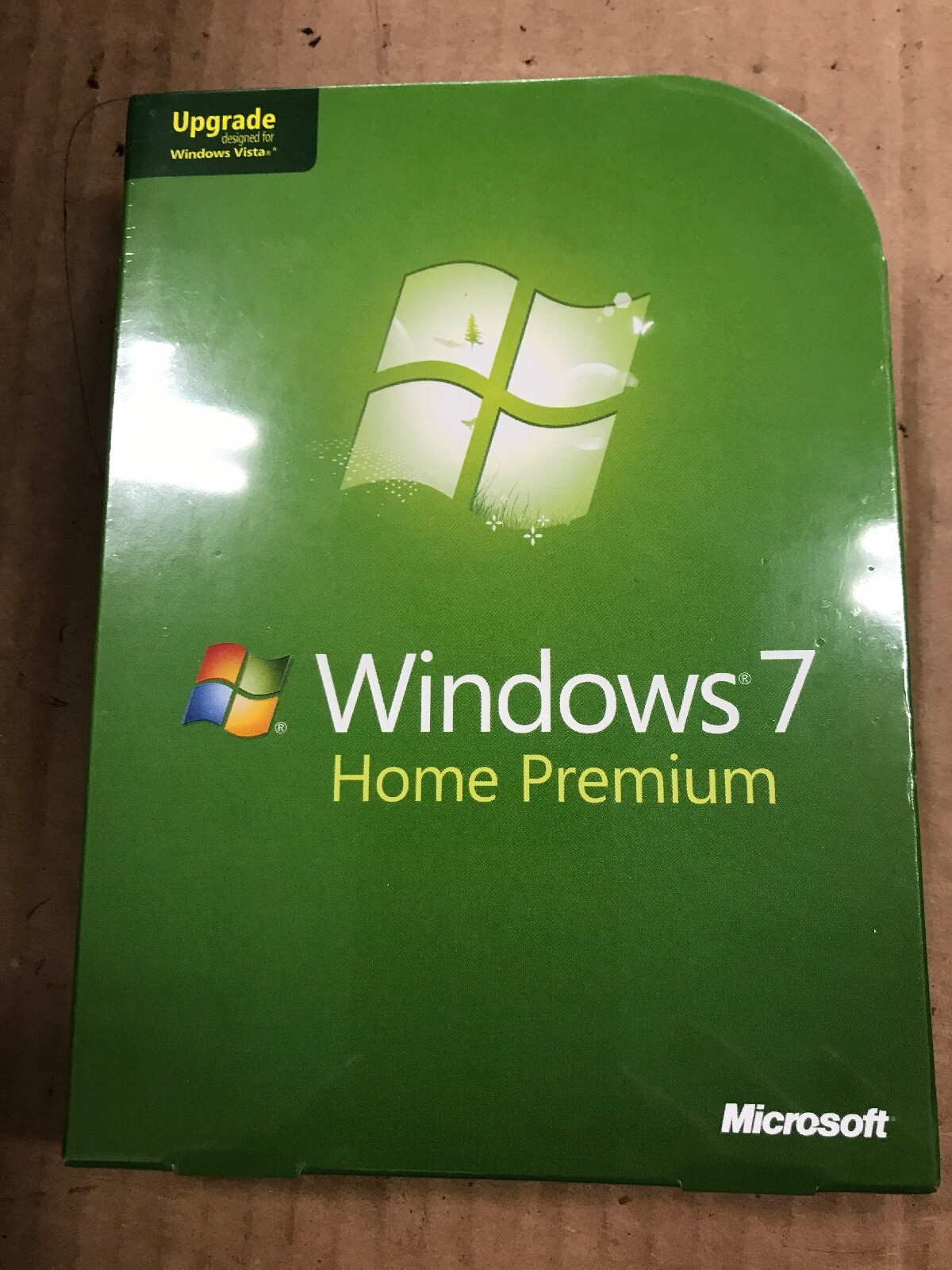 Microsoft Windows 7 Home Premium Upgrade GFC-00020 new sealed GENUINE