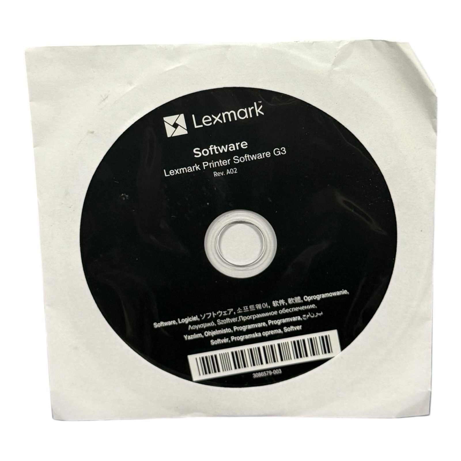 Lexmark Printer Software G3 Rev A02 Installation Software CD Disc New Unused