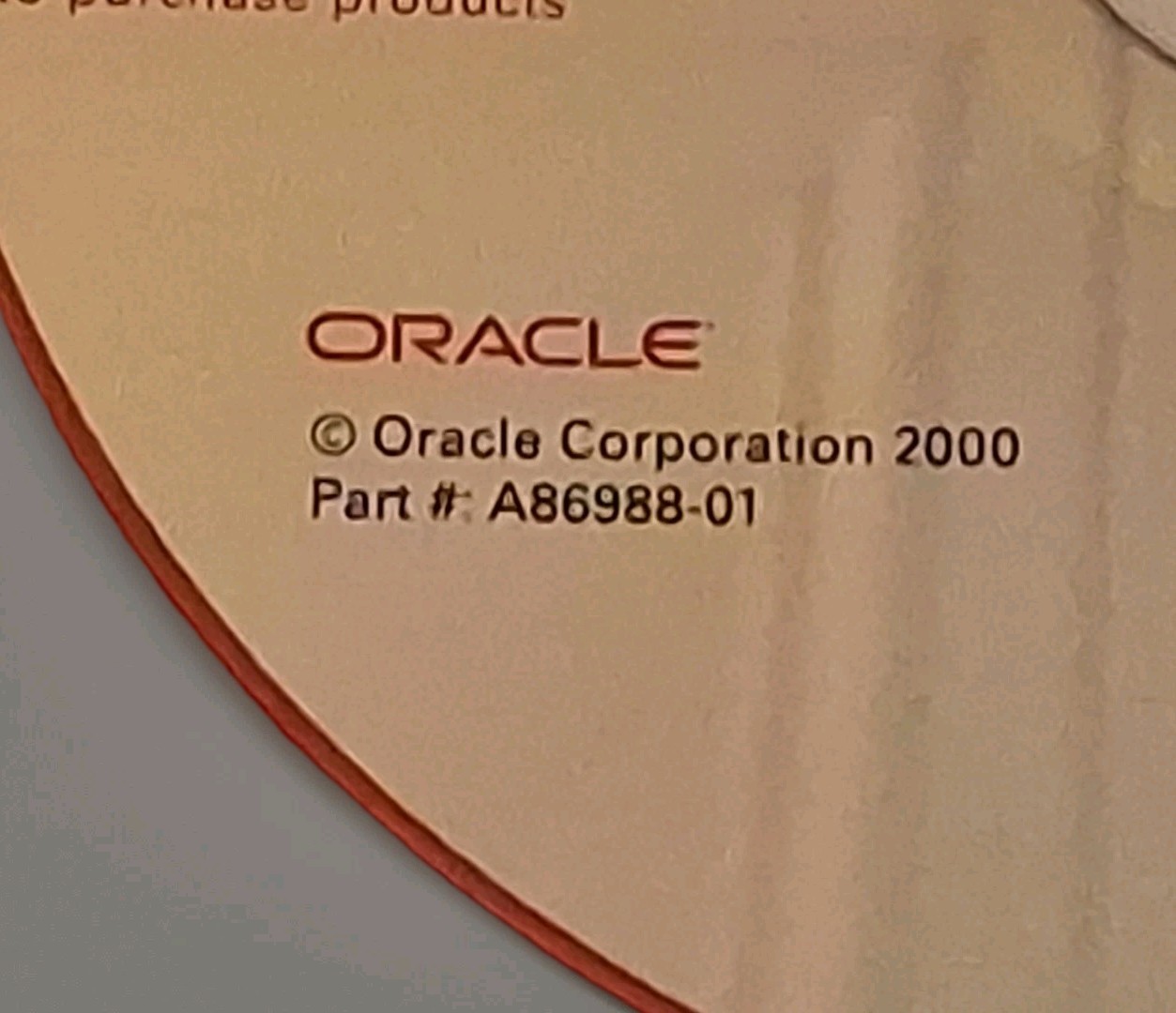 Oracle8i Enterprise Edition Release 3 8.1.7 Sun SPARC Solaris 2-CD Set Vintage