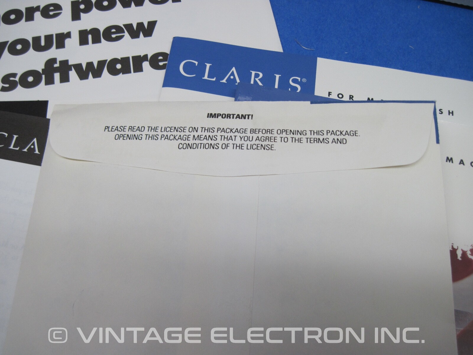 Vintage Apple Macintosh ClarisWorks Software – V2.1 – Complete Software 1993