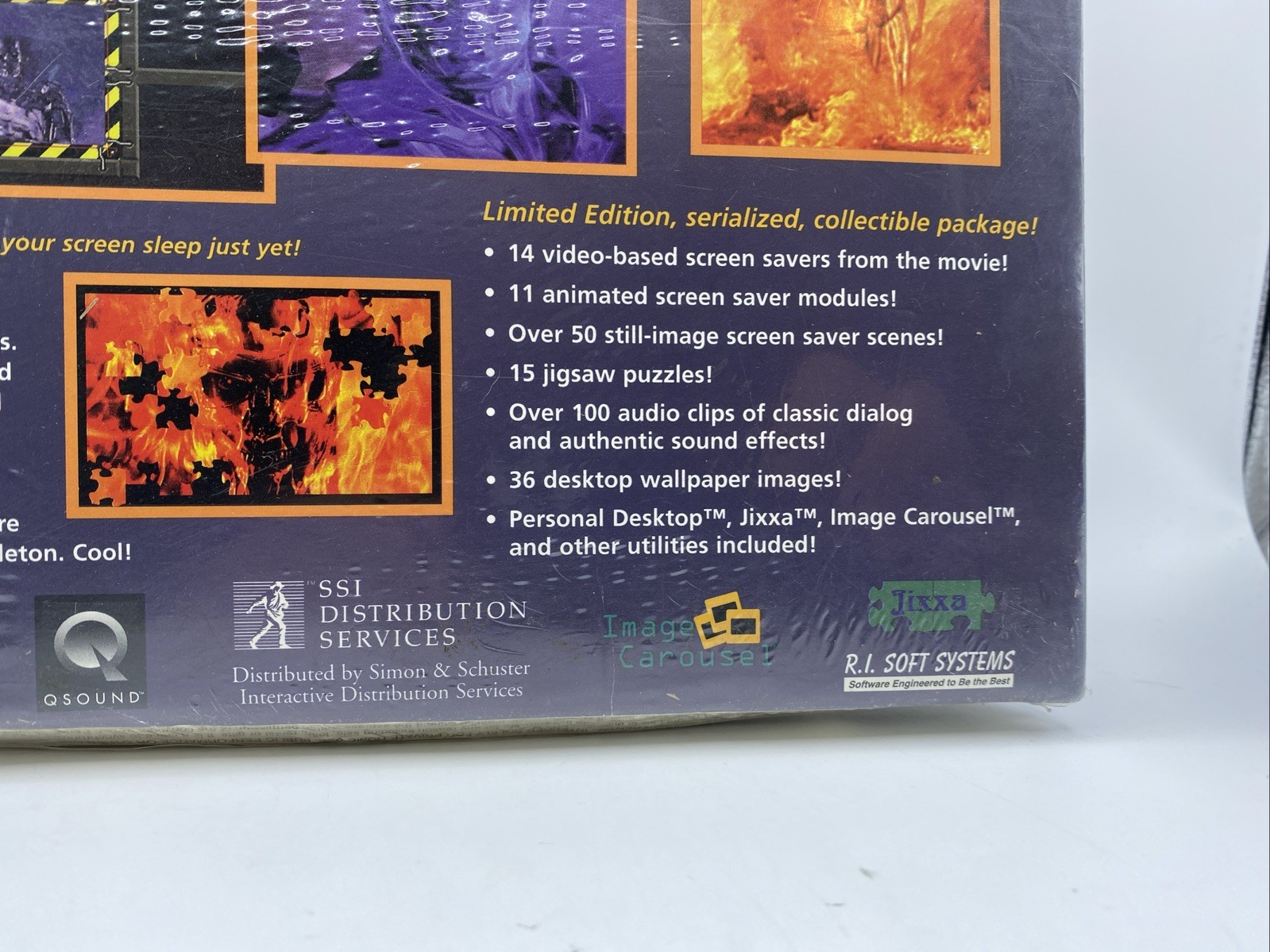 Terminator 2 T2 Limited Edition CD-ROM Entertainment Utility for Windows SEALED