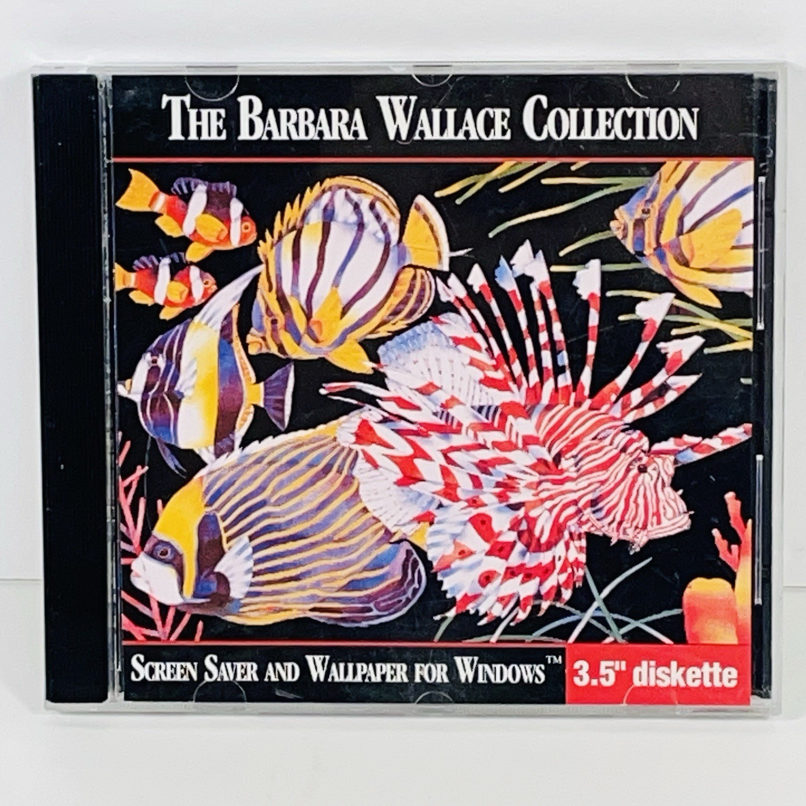 The Barbara Wallace Collection Screen Saver Wallpaper 3.5″ diskette for Windows