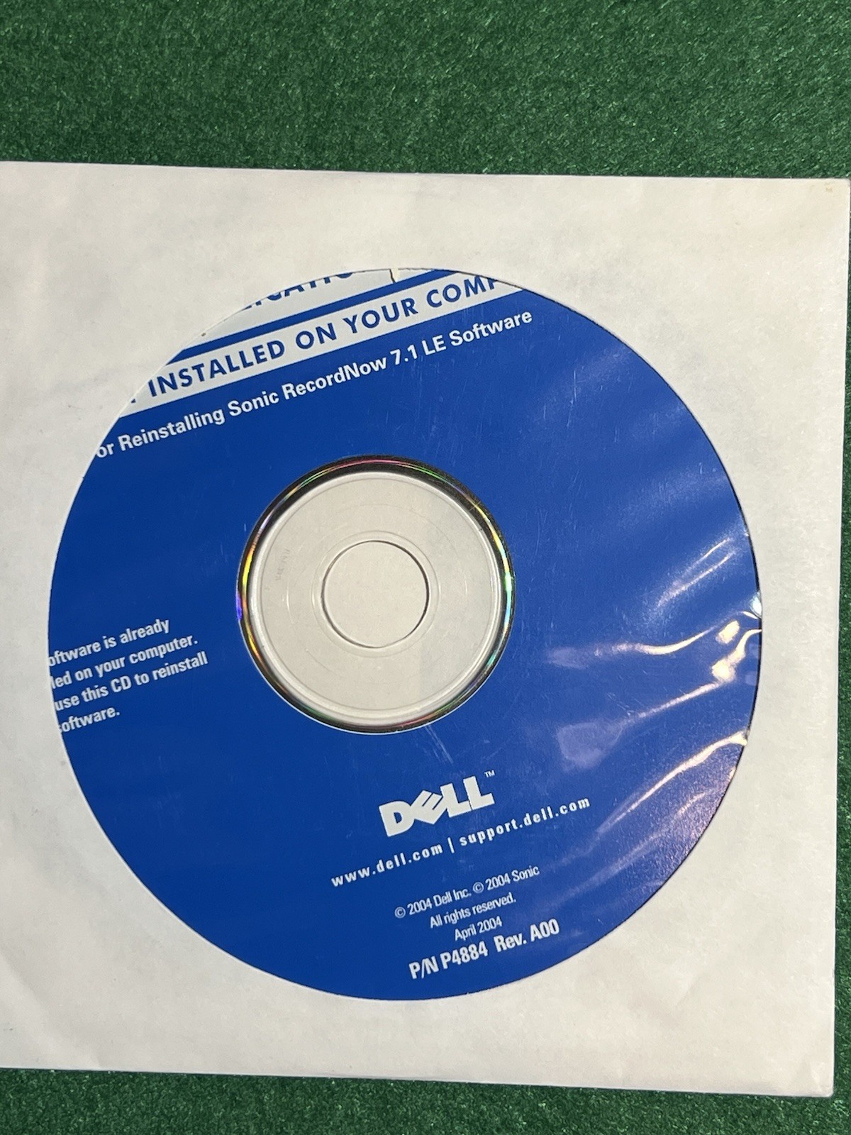 VTG lot of 9 Dell installation CDs for Windows. Brand new never open and sealed