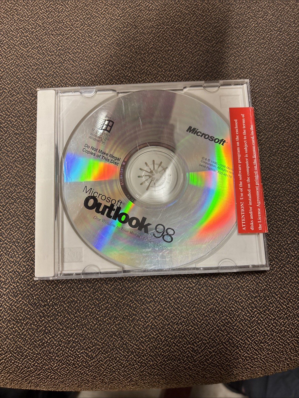 Microsoft Outlook 98 CD Only