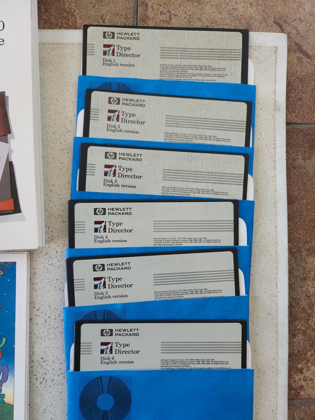Hewlett-Packard Type Director 2.0 Font Management Program Upgrade Kit -Vintage