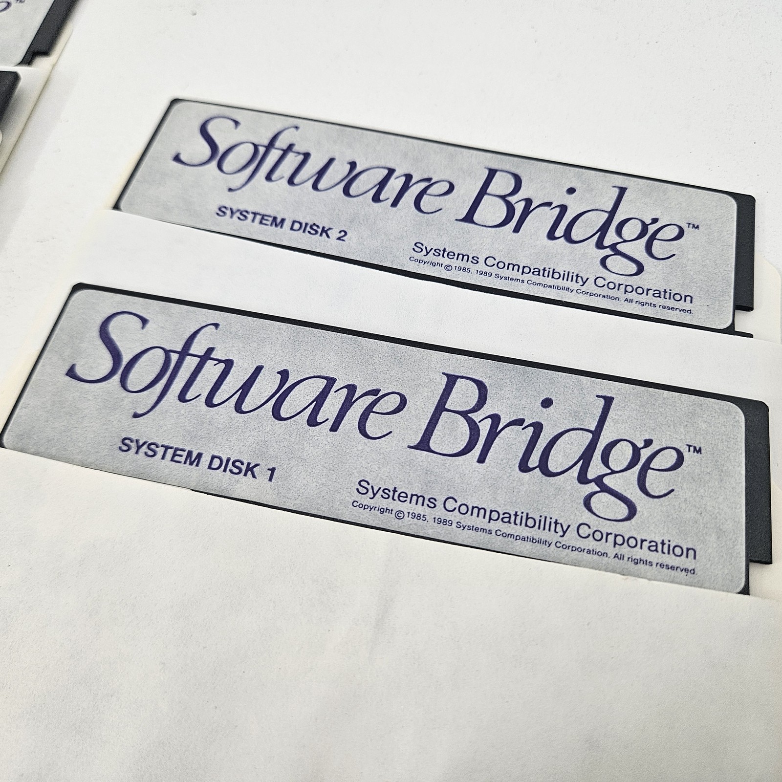 Software Bridge Conversion & System Disks 5.25″ Floppy Set (6 Disks) Systems
