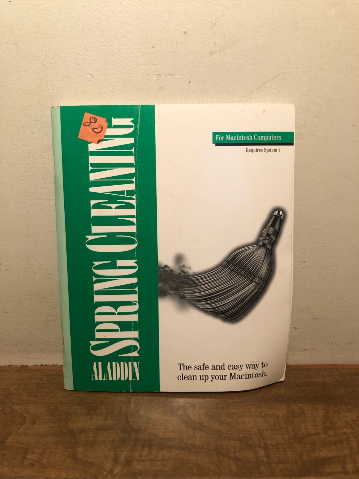 Aladdin Spring Cleaning 2.0 – 1997 Macintosh CD & Manual – System 7