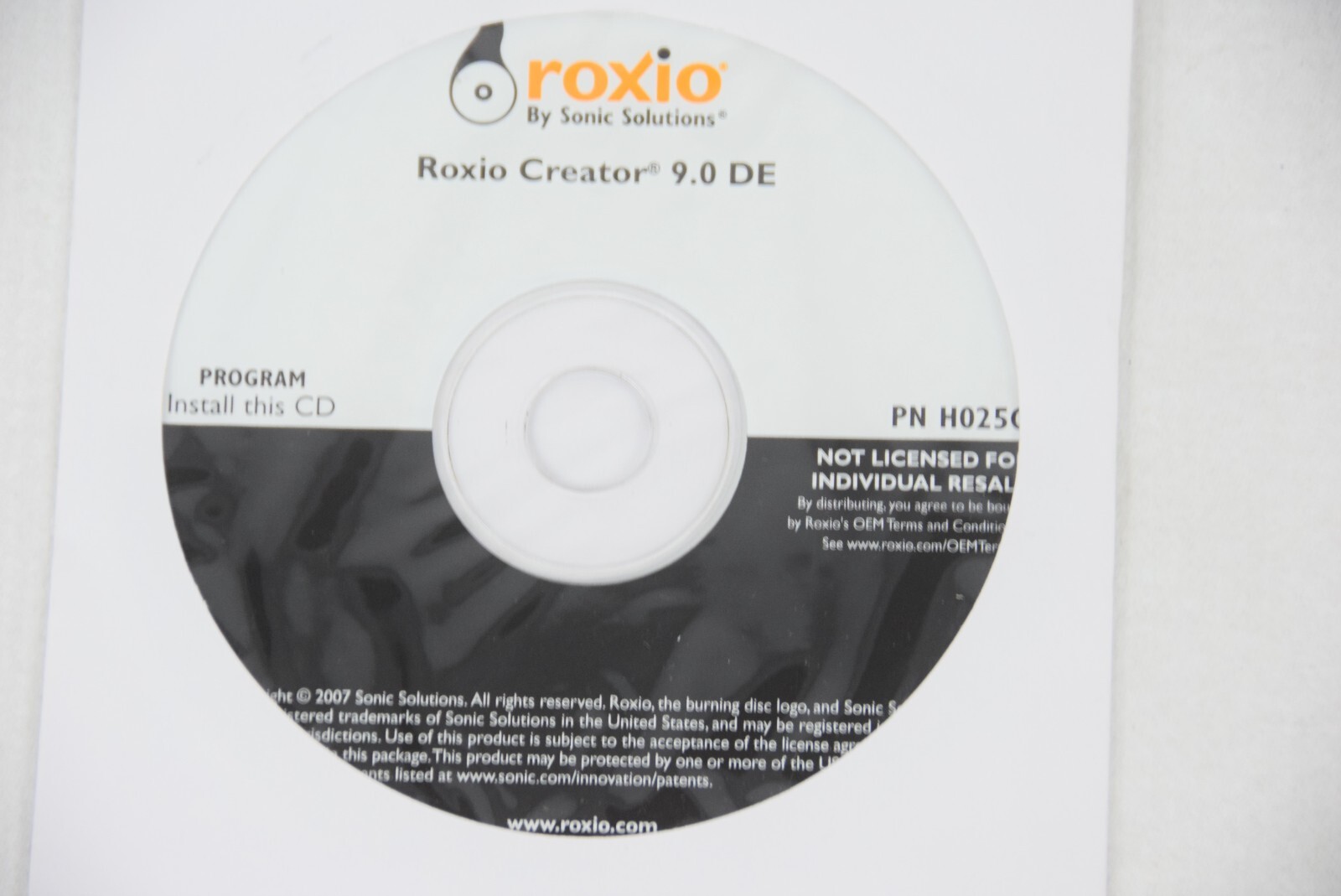 Sonic 509689-B24 Roxio Creator Business HD CD/DVD Kit