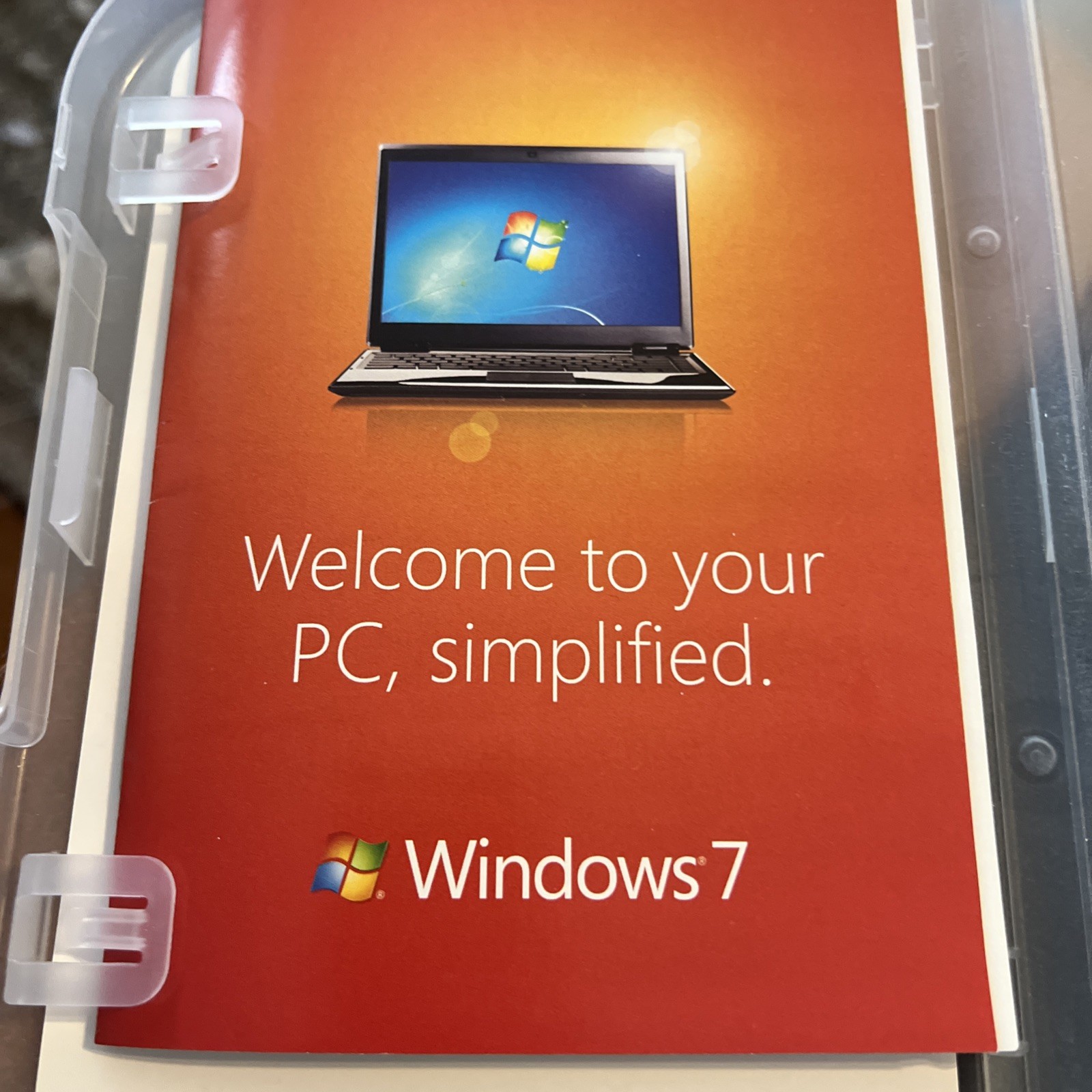 Microsoft Windows 7 Home Premium Upgrade 32 Bit & 64 Bit DVDs Complete w/ Key