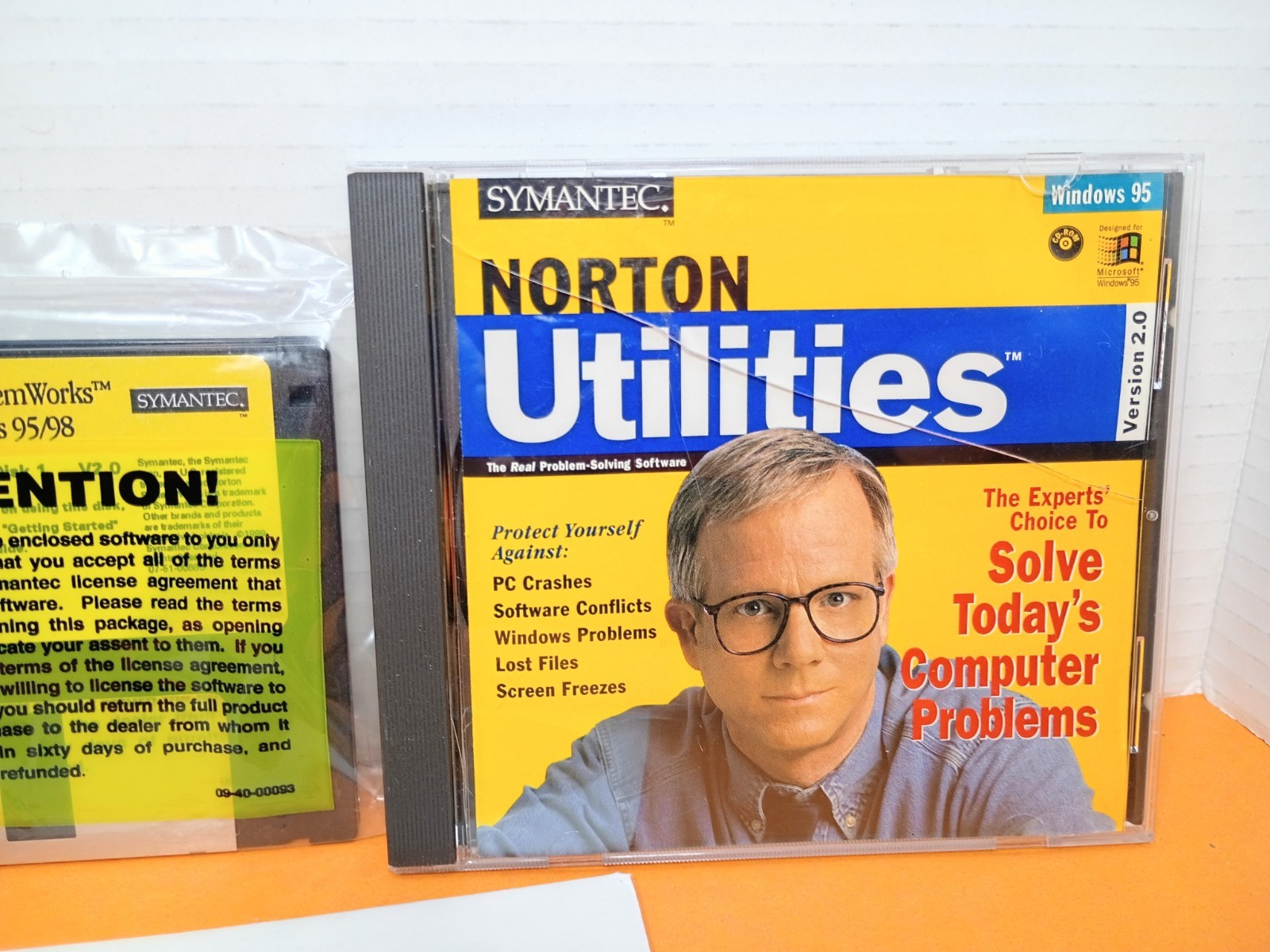 ☣️ Symantec Norton Utilities Version 2.0 SystemWorks PRO CD Software PC Tools