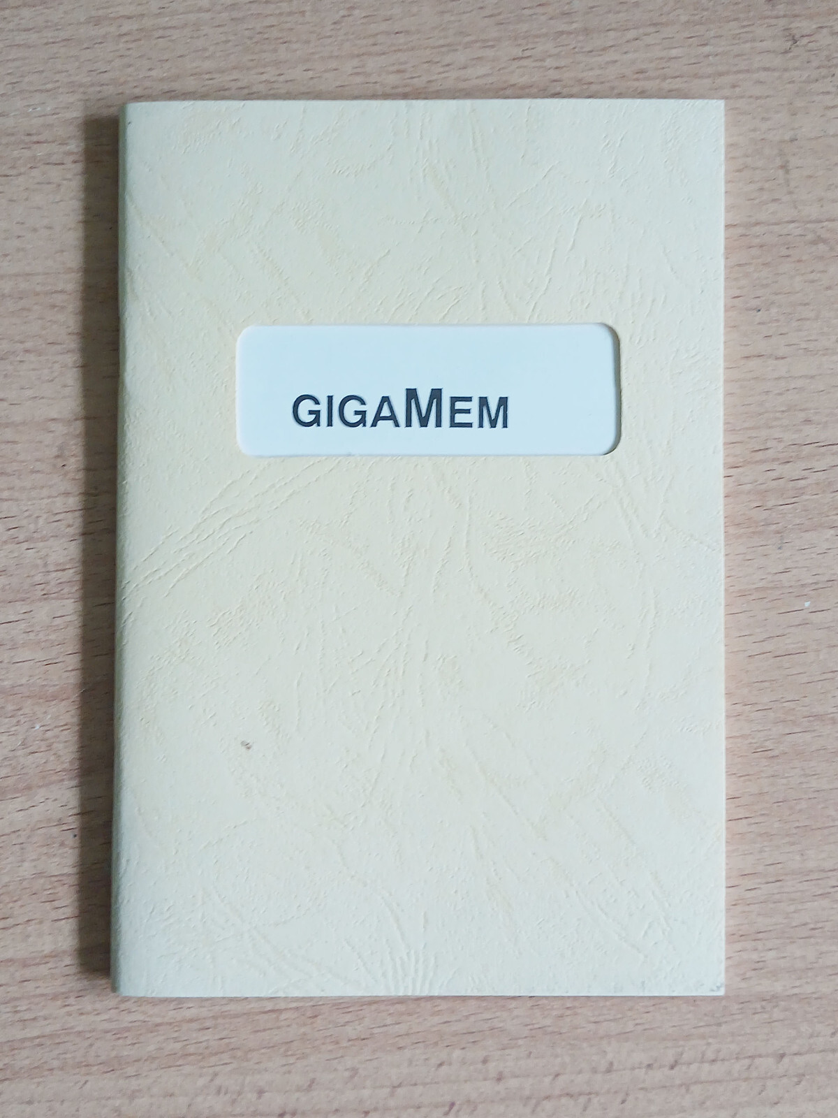 GigaMem for Commodore Amiga – Original Floppy Disk & Manual