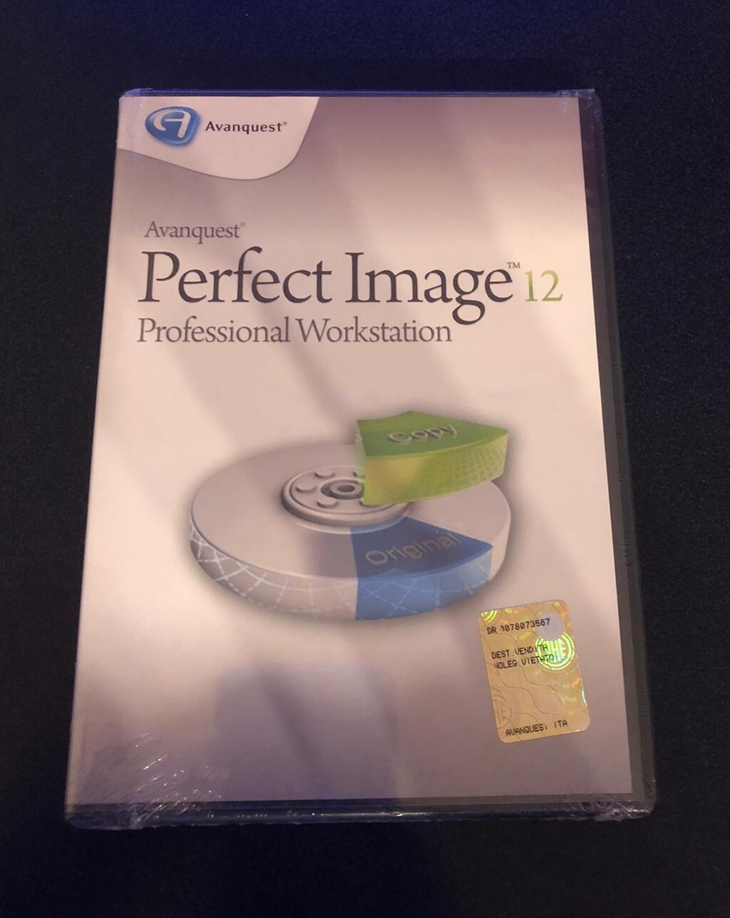 PERFECT IMAGE 12 PROFESSIONAL WORKSTATION AVANQUEST IN ITALIANO nuovo