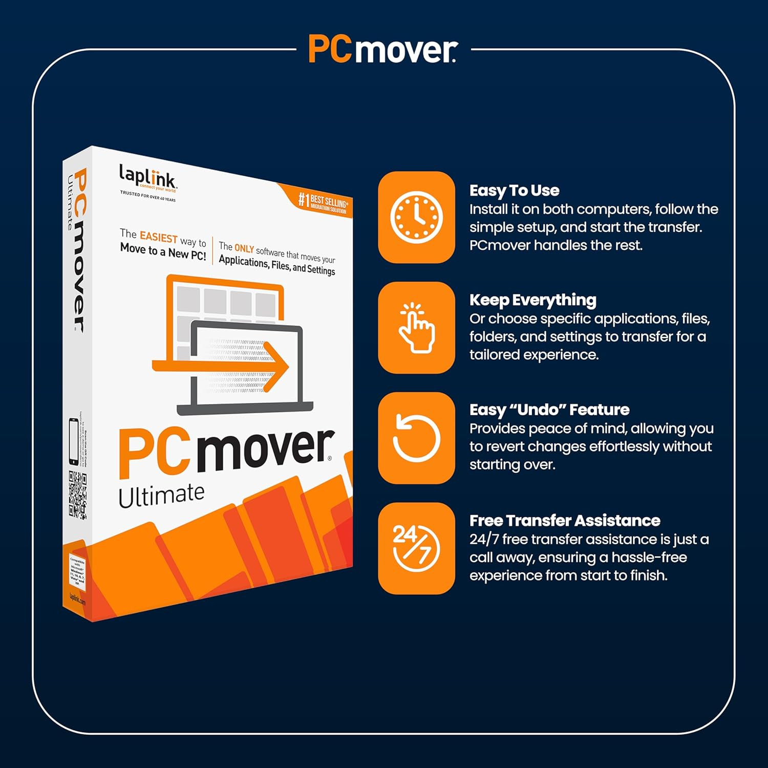 Laplink Pcmover Ultimate 11 – Migration of Your Applications, Files and Settings