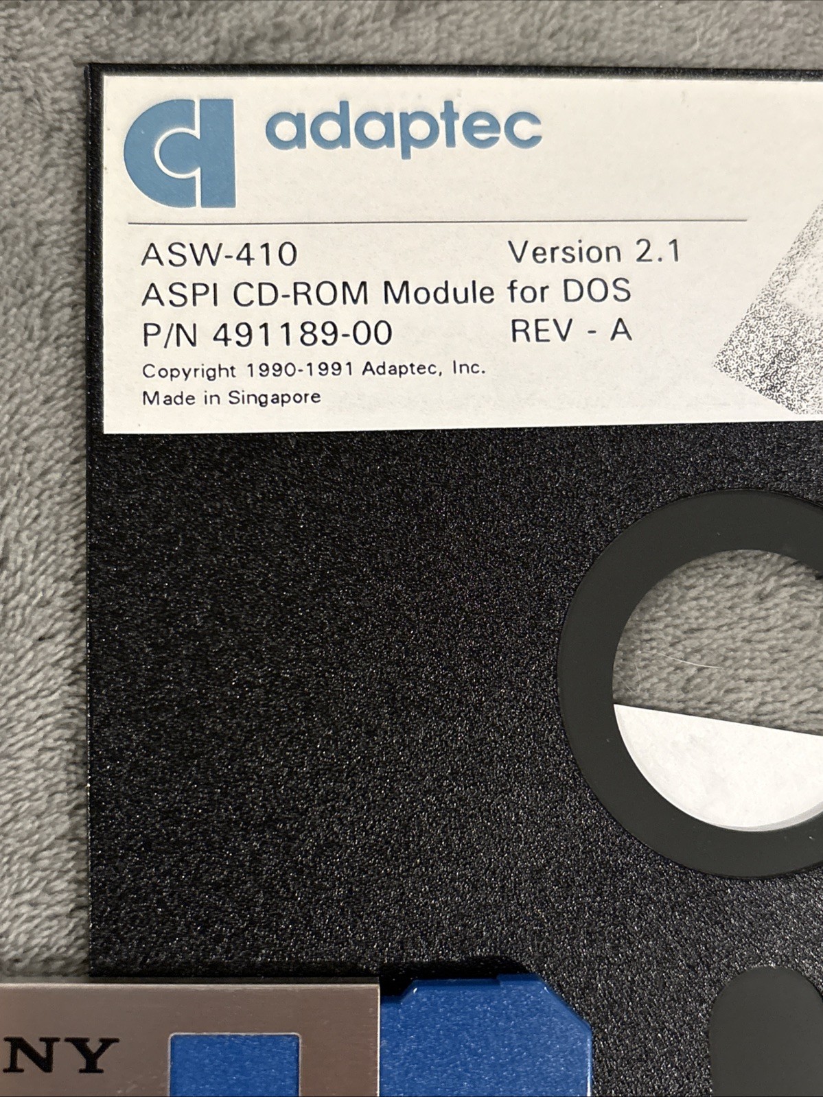 Lot of 5 NEW Adaptec Softwares: ASW-410, ASW-1410, ASW-1220, ASW-1420, ASW-1440