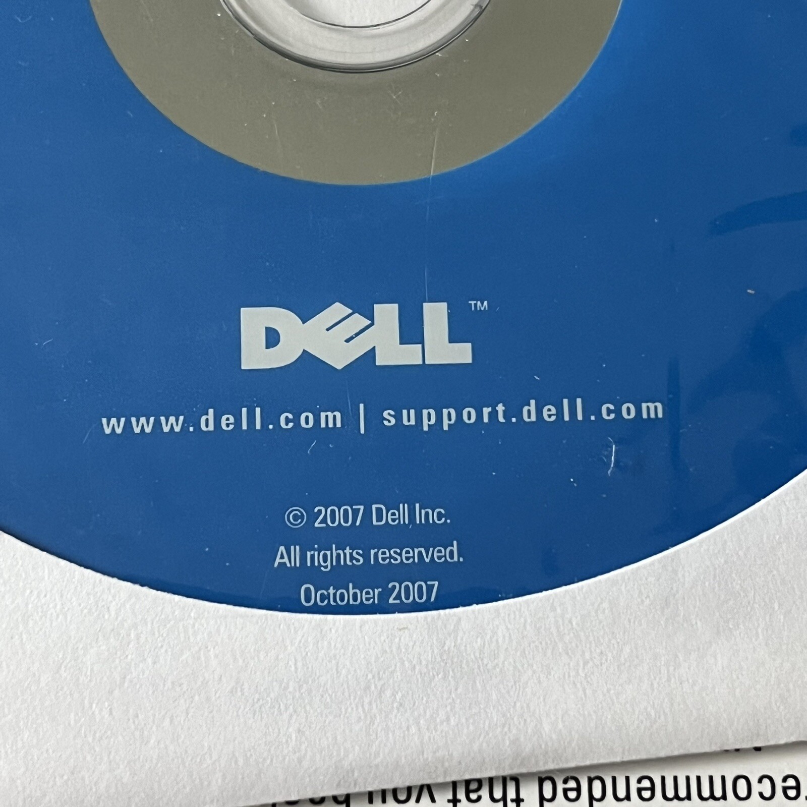 NEW! Dell MediaDirect 3.5 For Full Reinstallation, w/DVD & Manual. Free Ship